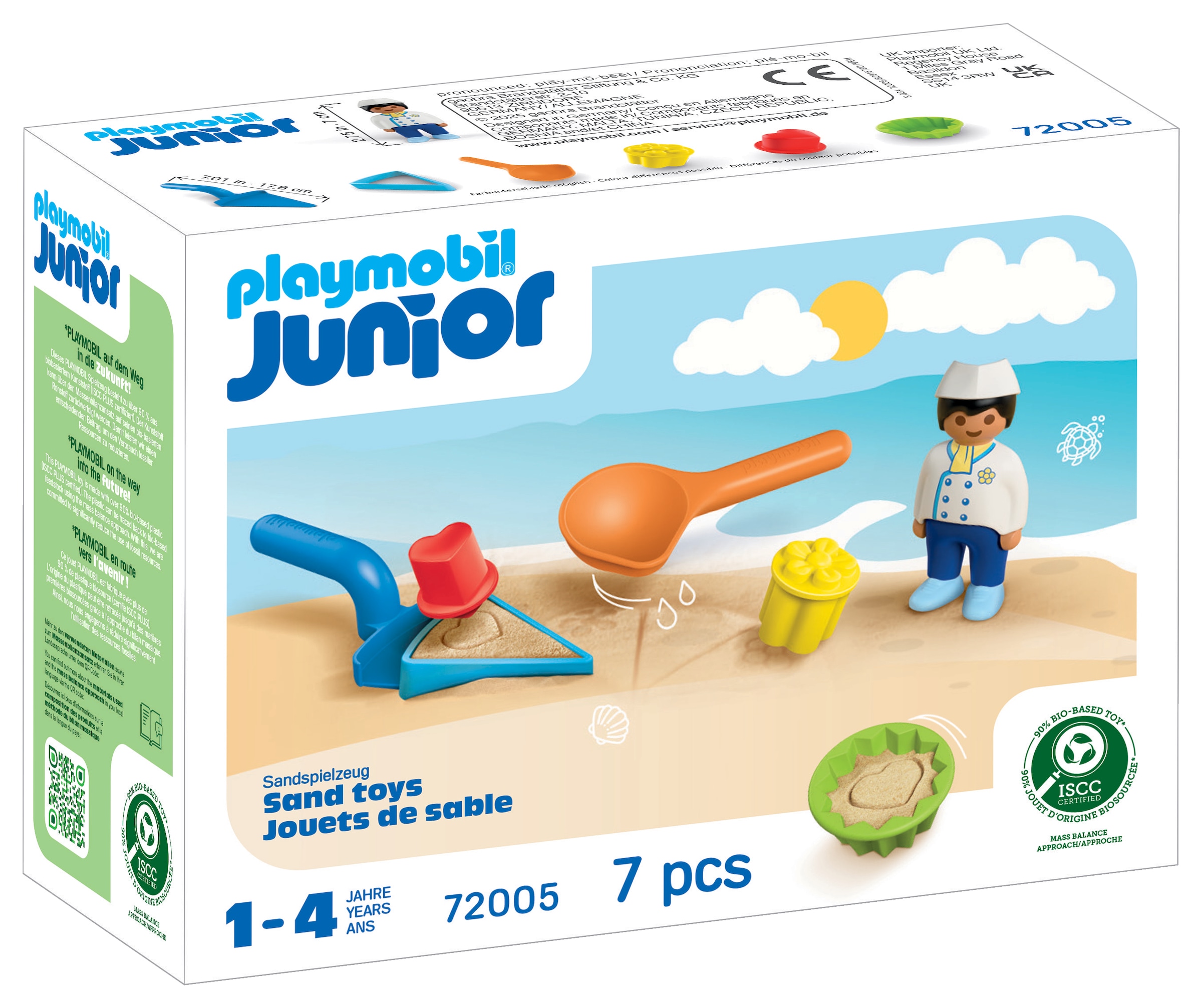 Playmobil® Kit de moulage en sable »Sand-Bäckerei (72005), Junior Sand« Made in Europe