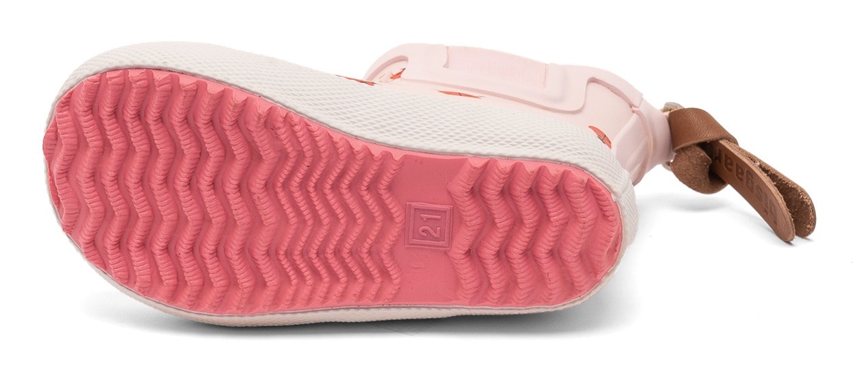 Bisgaard Gummistiefel »baby rubber Weite: normal«  Babyschuh mit Stretcheinsatz, Grössenschablone zum Download