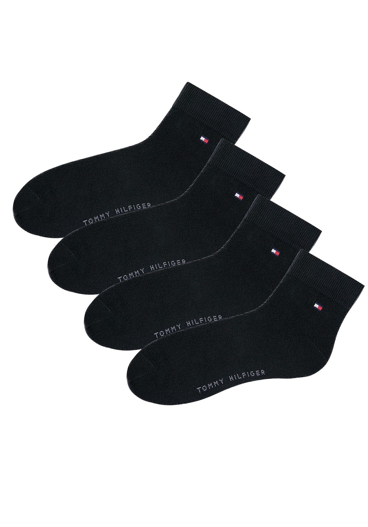 Tommy Hilfiger Chaussettes courtes 4 Couple tlg. mit druckfreien Nähten