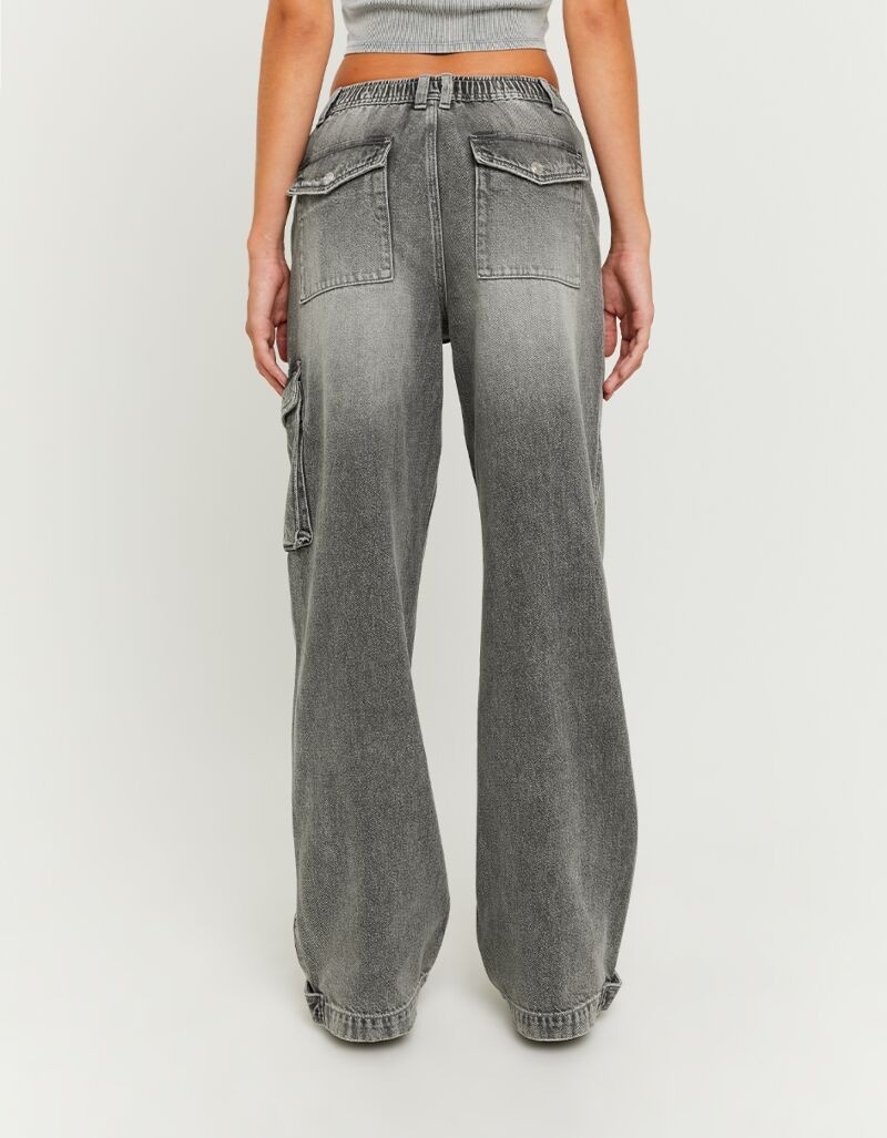 Tally Weijl Jeans cargo »SPADEGINNA« Baumwolle , baggy