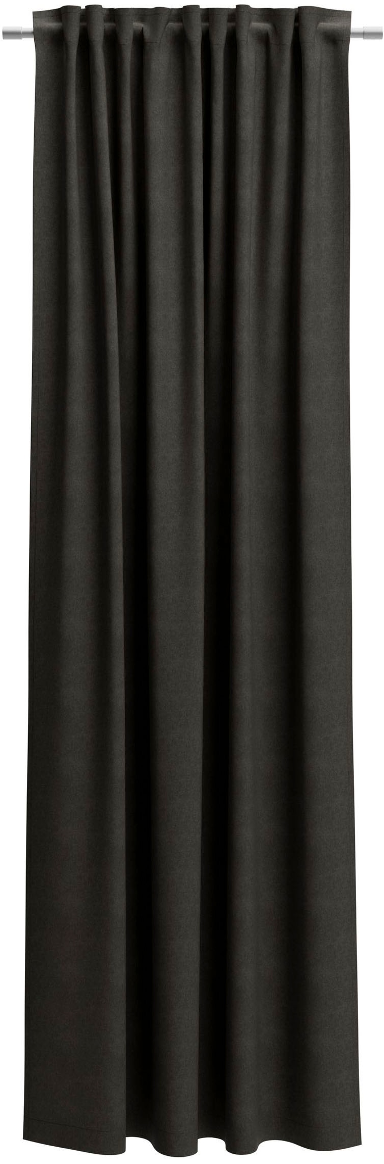 Neutex for you! Vorhang »BELMONDO« Multifunktionsband 1 Stk. tlg. Uni mit samtiger Oberfläche, nach Mass