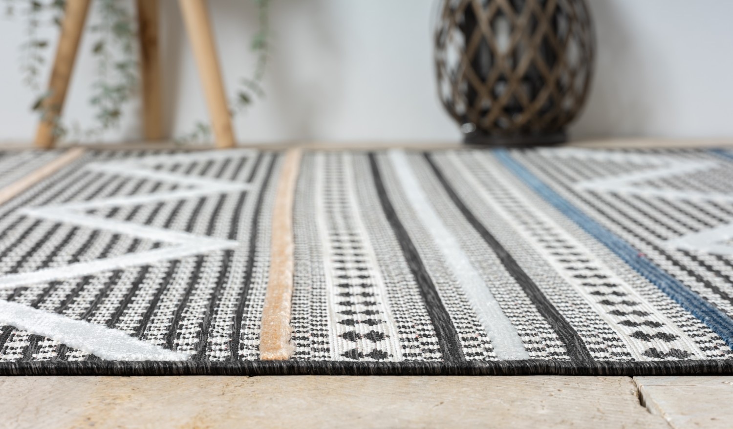 Myflair Möbel & Accessoires Teppich »Shadow, LAGERRÄUMUNG!« rechteckig 8 mm Höhe modernes Design, Outdoor geeignet, Balkon, Terrasse