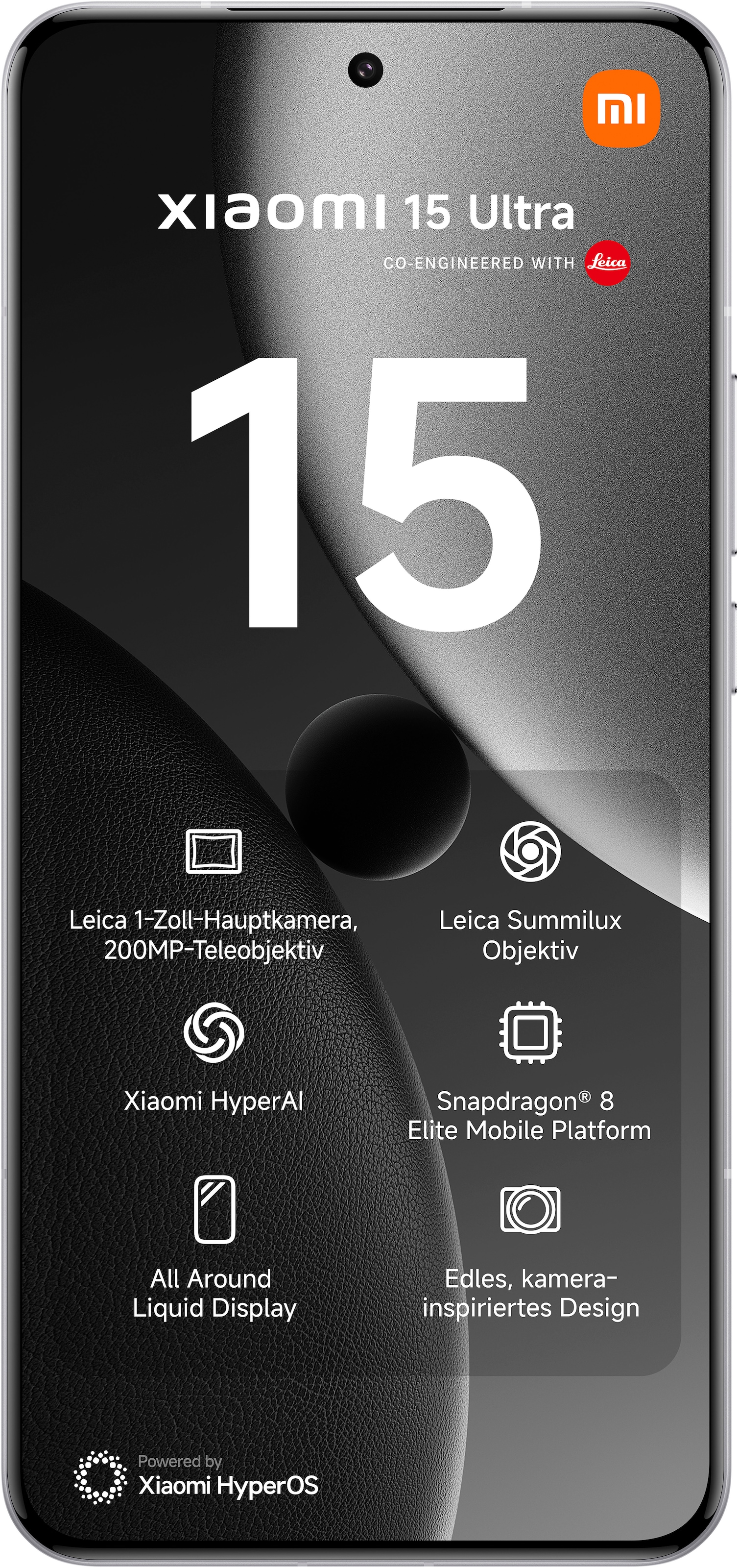 Xiaomi Smartphone »15 Ultra« silber chrom