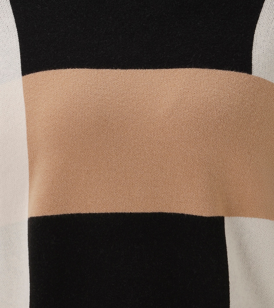 Aniston SELECTED Strickpullover in trendstarker Color-Blocking-Optik allover - NEUE KOLLEKTION