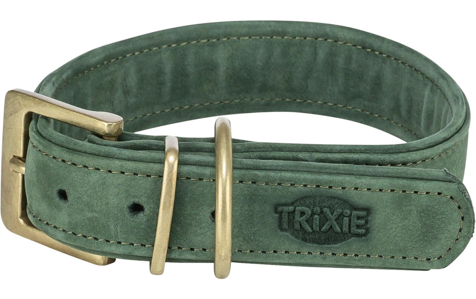 TRIXIE Collier de chien »Pure M-L« cuir véritable taille réglable