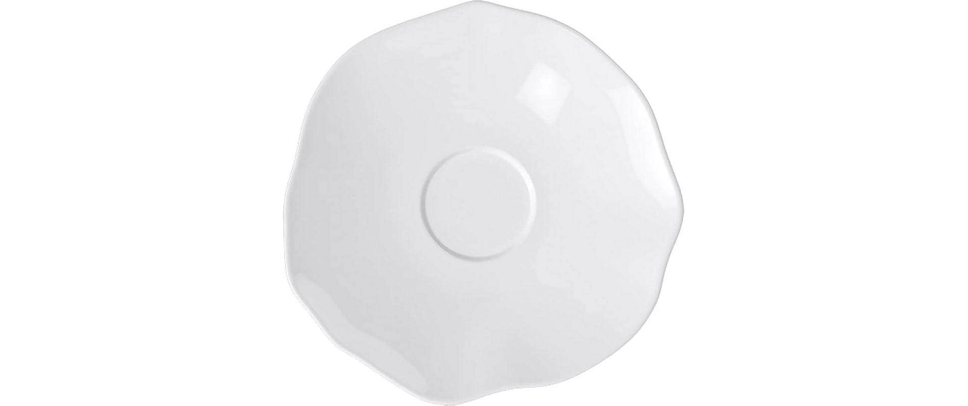 Villeroy & Boch Untertasse »Pura 6 Stück« Elegante Porzellan-Untertasse für Kaffeetassen