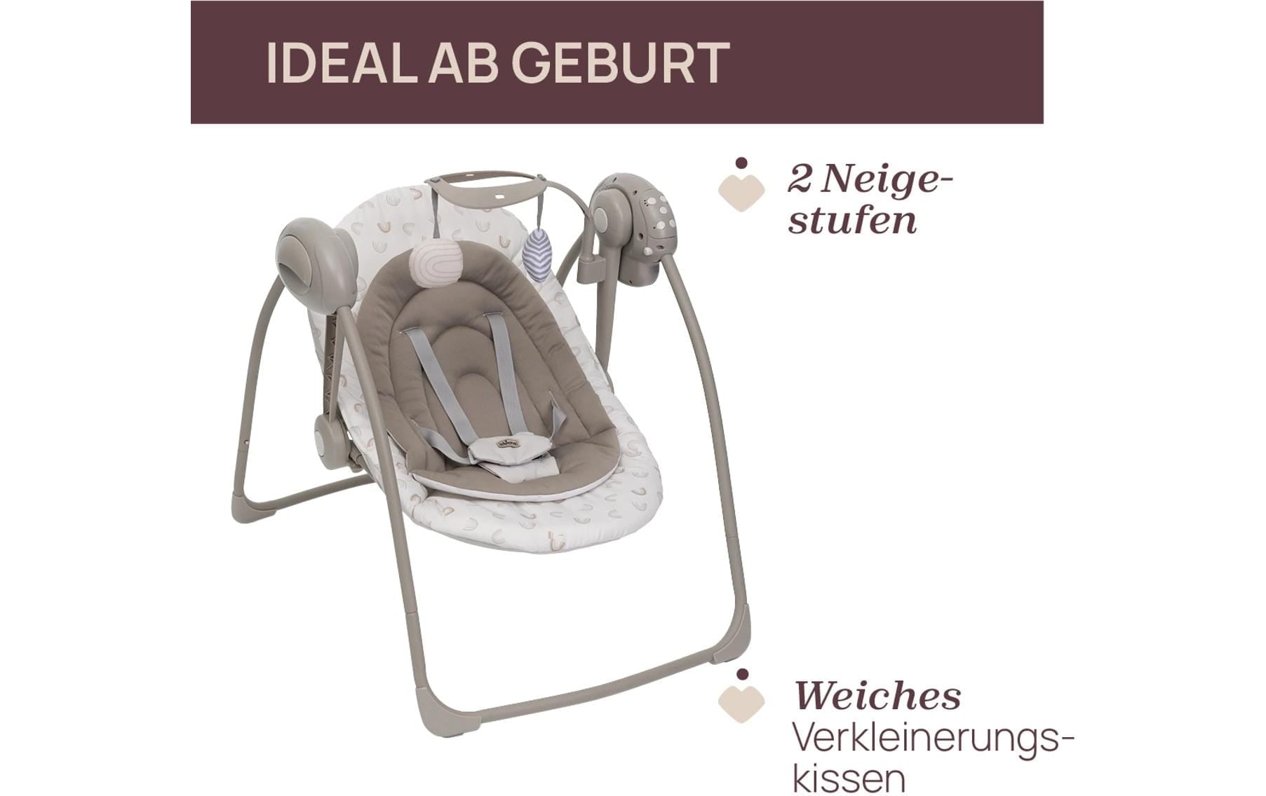 Chicco Babyschaukel »Swing & Play« bis 9 kg