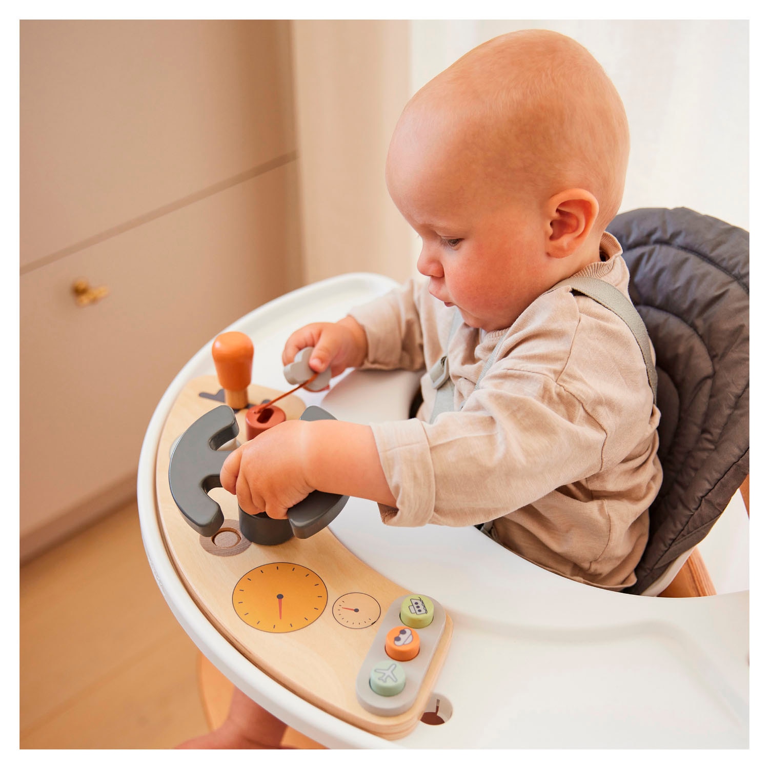 Hauck Planche de motricité »Play Cockpit für hauck Spielbrett Play Tray« FSC® - schützt Wald