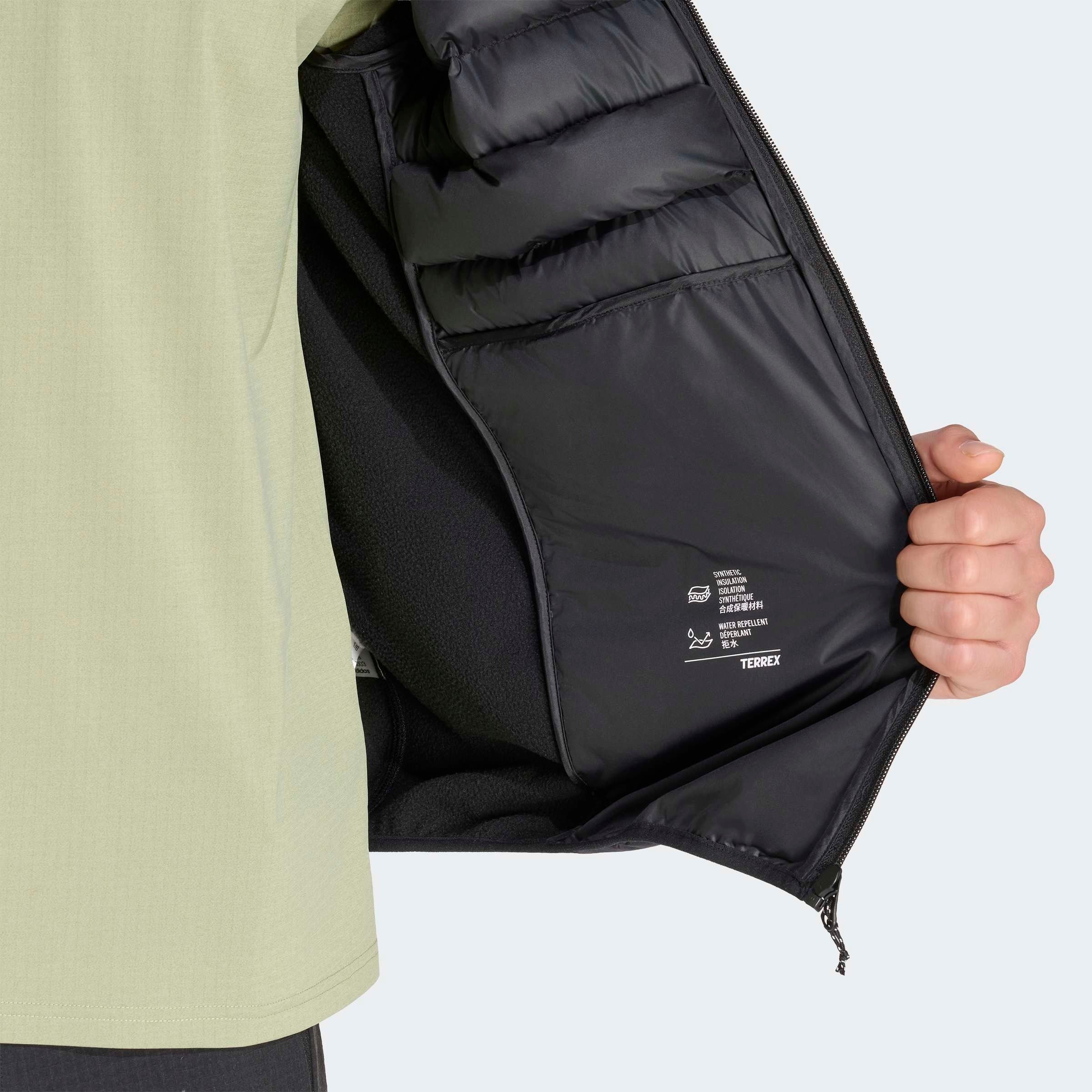 adidas TERREX Veste d'extérieur »MULTI CLIMA365, HYBRIDES DESIGN, KAPUZE« pour adultes, style sportif, en polyester