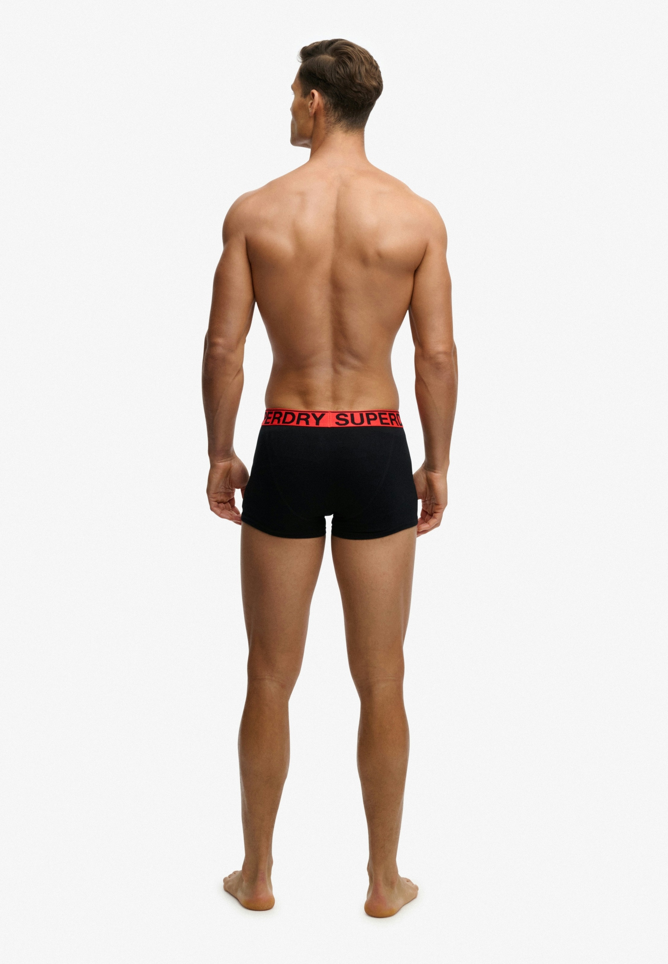 Superdry Boxers »TRUNK TRIPLE PACK« Paquet, 3 cuis en mélange de coton, coupe ajustée