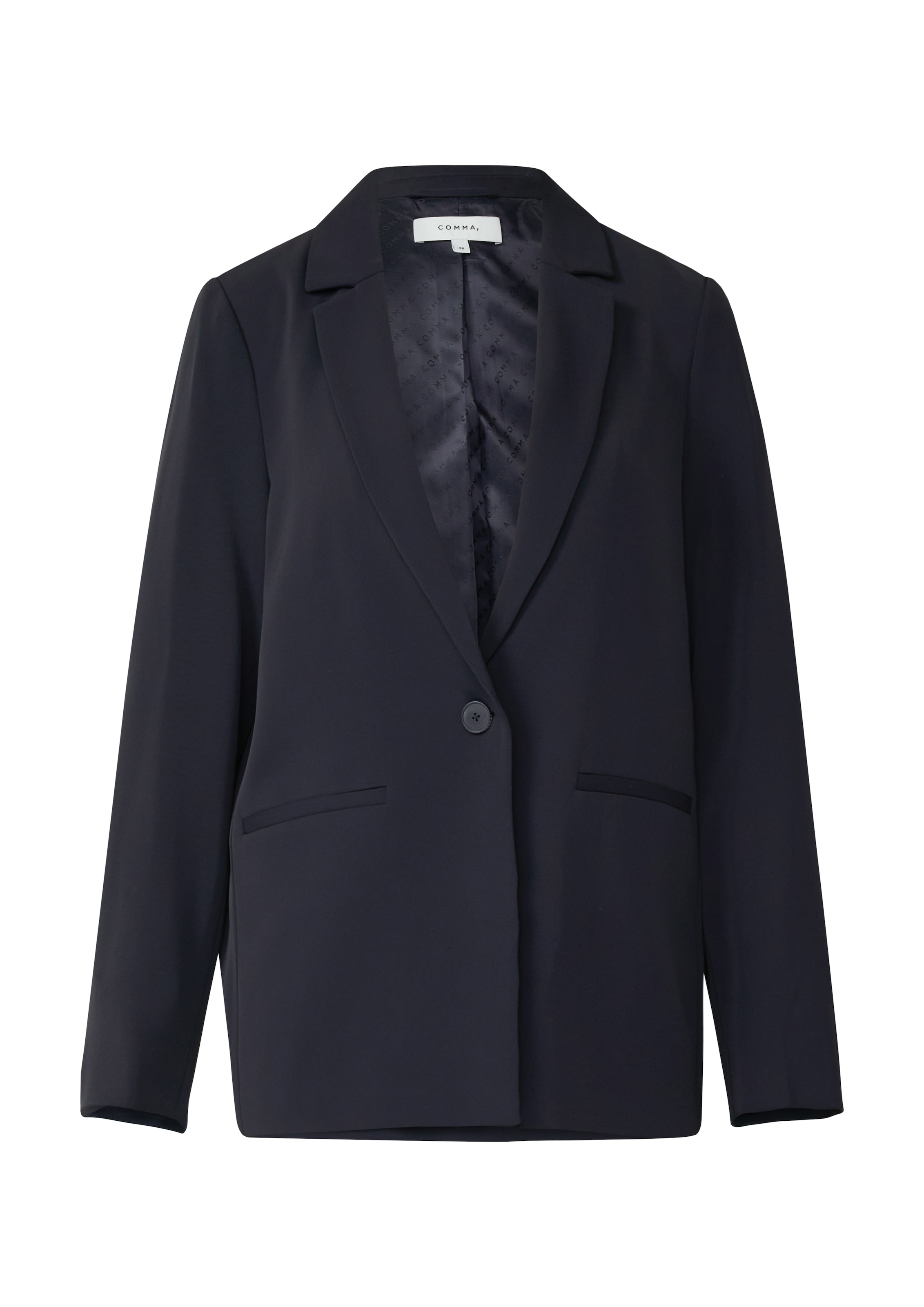 Comma Veste blazer Oversize-Blazer mit Reverskragen