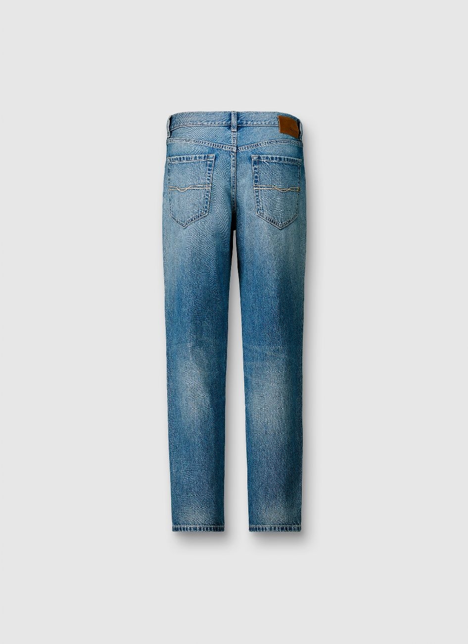 Pepe Jeans Jeans à 5 poches »TAPERED JEANS CAMDEN« aus Baumwoll-Denim, tiefer Schritt