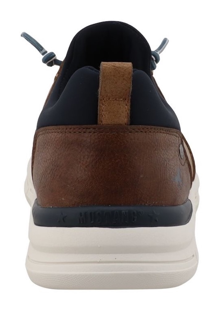 Mustang Shoes Baskets slip-on »Gregorio«  Chaussure à enfiler, chaussure de loisirs, chaussure basse avec lacets élastiques
