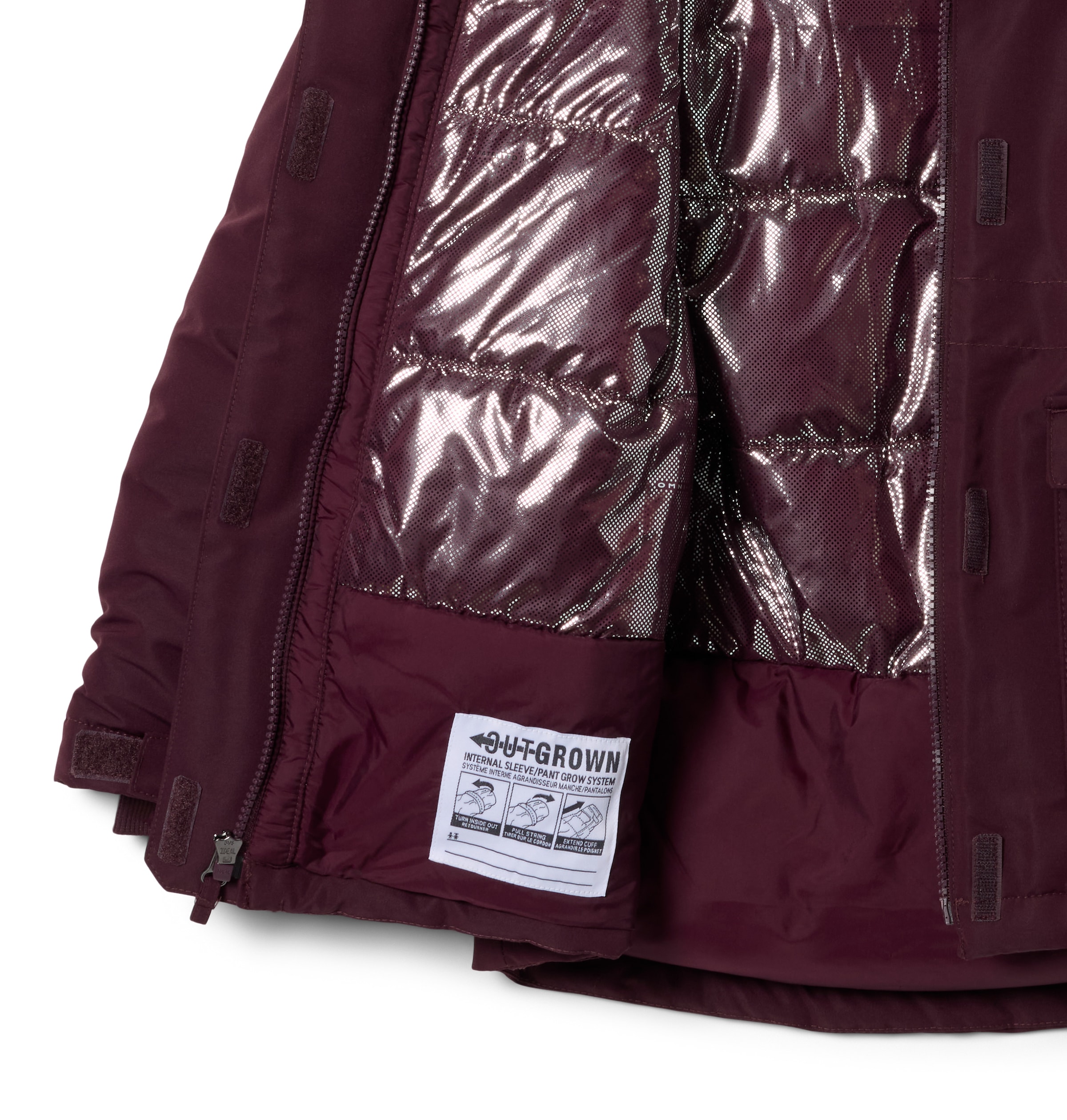 Columbia Manteau d'hiver »Nordic Strider III Jacket« avec fermeture éclair, rembourrage isolant thermique, coupe-vent