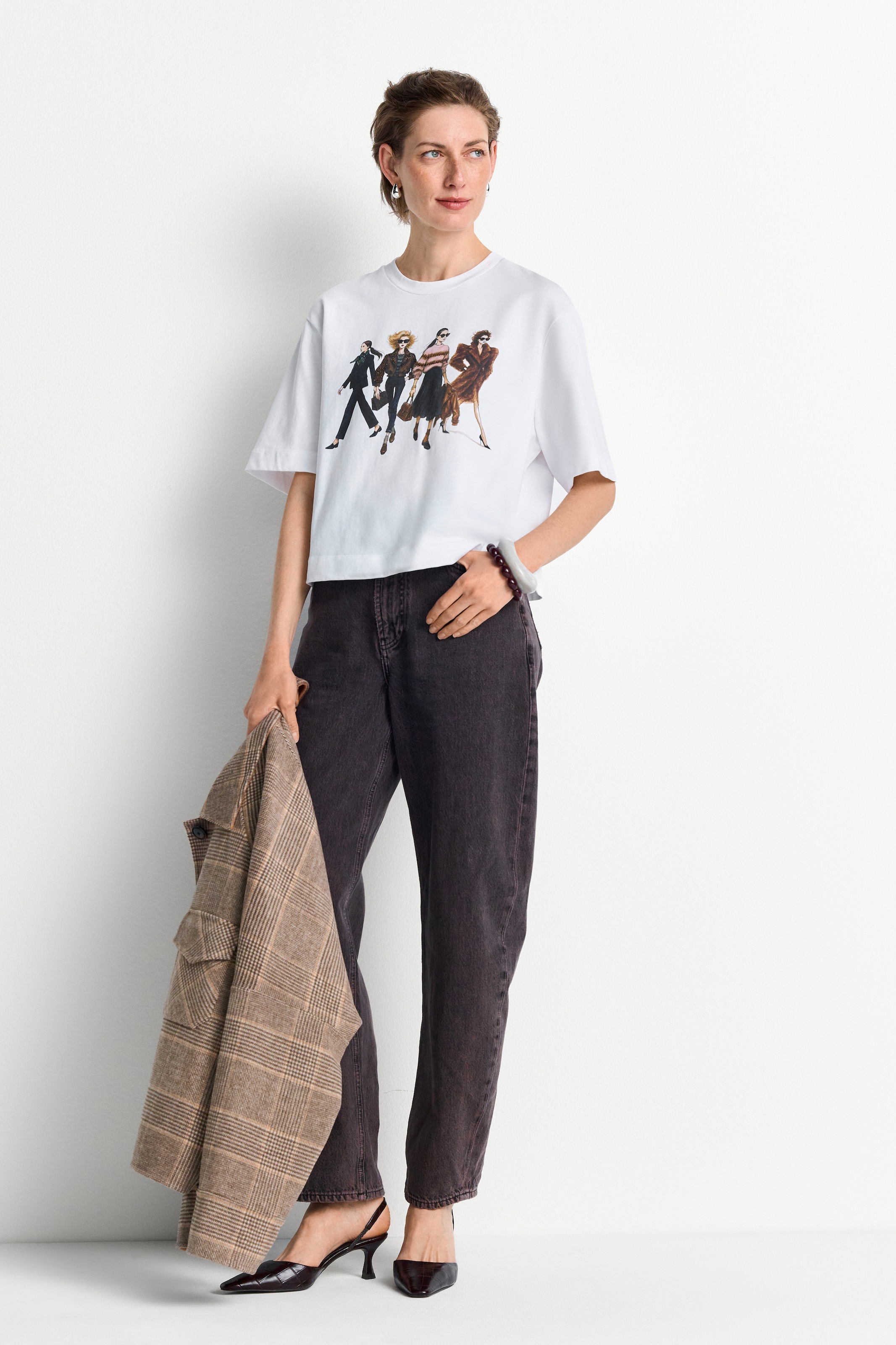 RICHROYAL T-shirt Regular fit avec imprimé mode