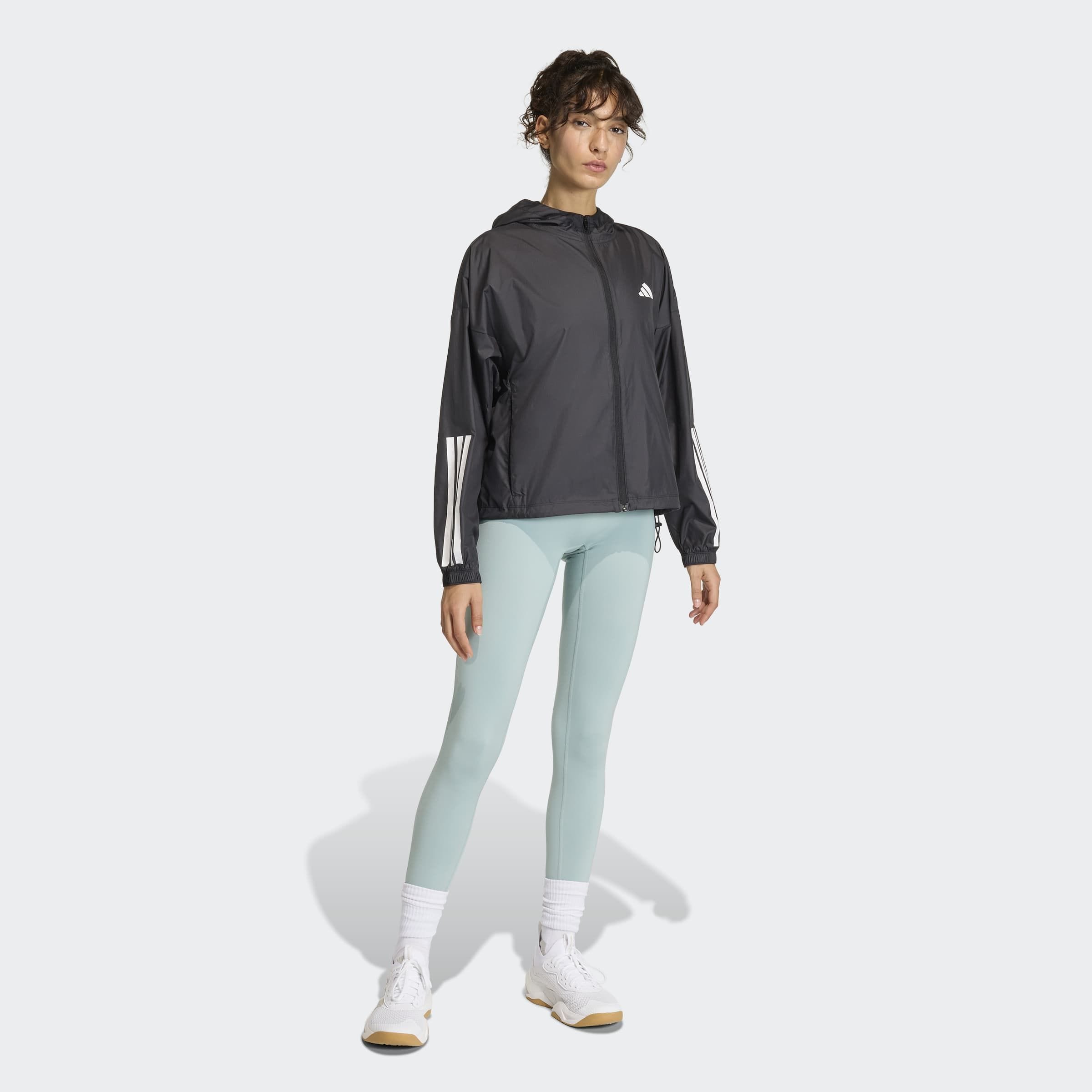adidas Performance Coupe-vent »HYG WINDY« pour adultes, avec fermeture éclair, en polyester