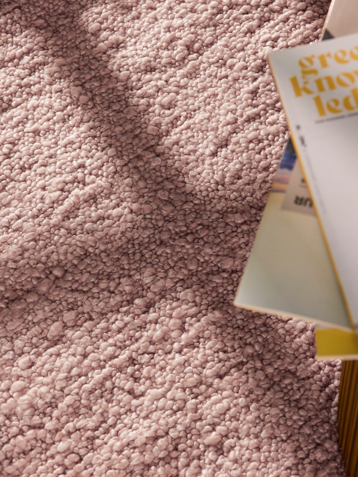 Ted Baker Teppich »Soft Bouclé Portobello , auch als Läufer« rechteckig 10 mm Höhe Woll-Optik, Bouclé Meliert, Wohnzimmer, Esszimmer, Schlafzimmer, Flur