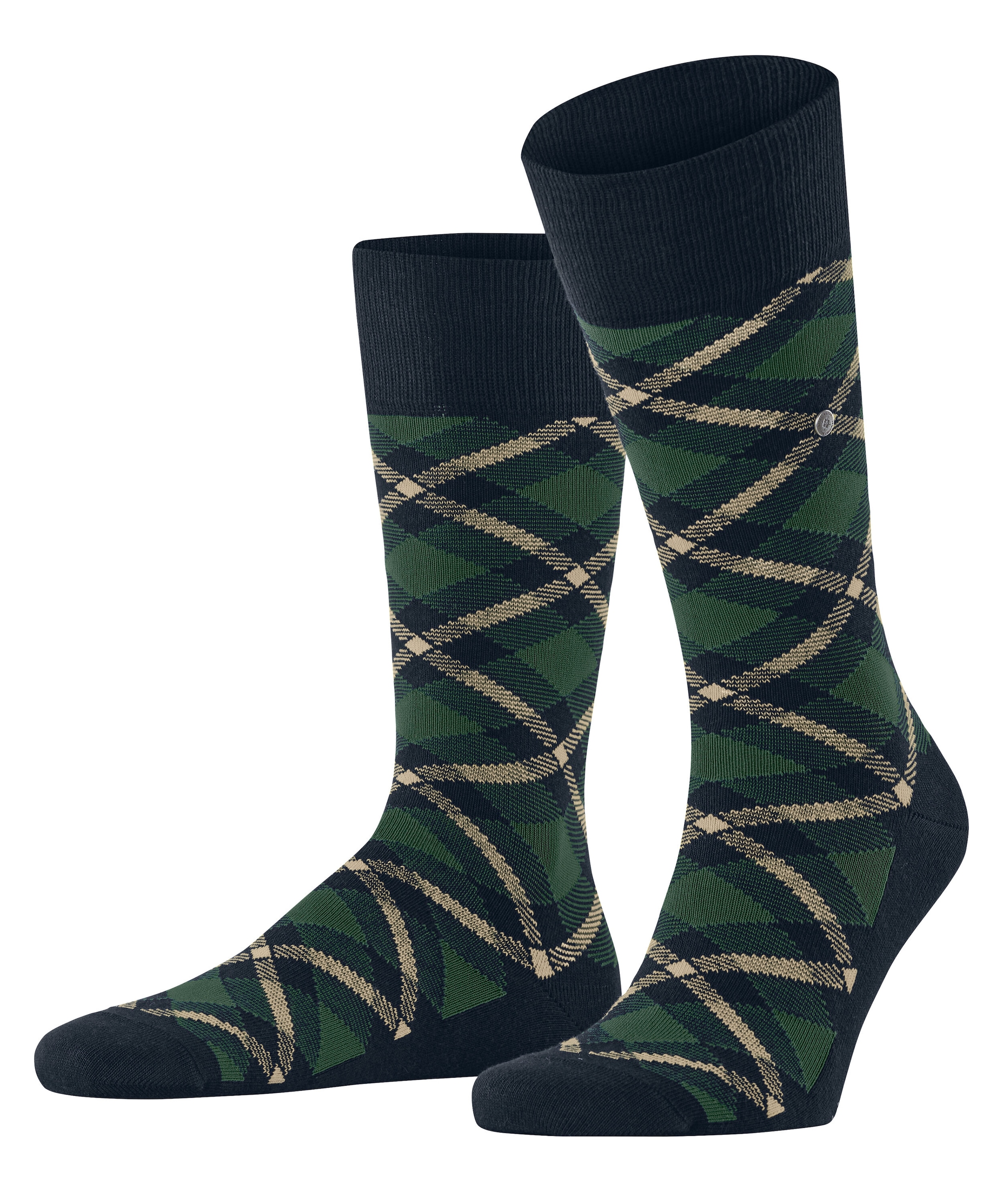 Burlington Chaussettes »Tartan« Taille unique 40-46, à carreaux, clip Burlington