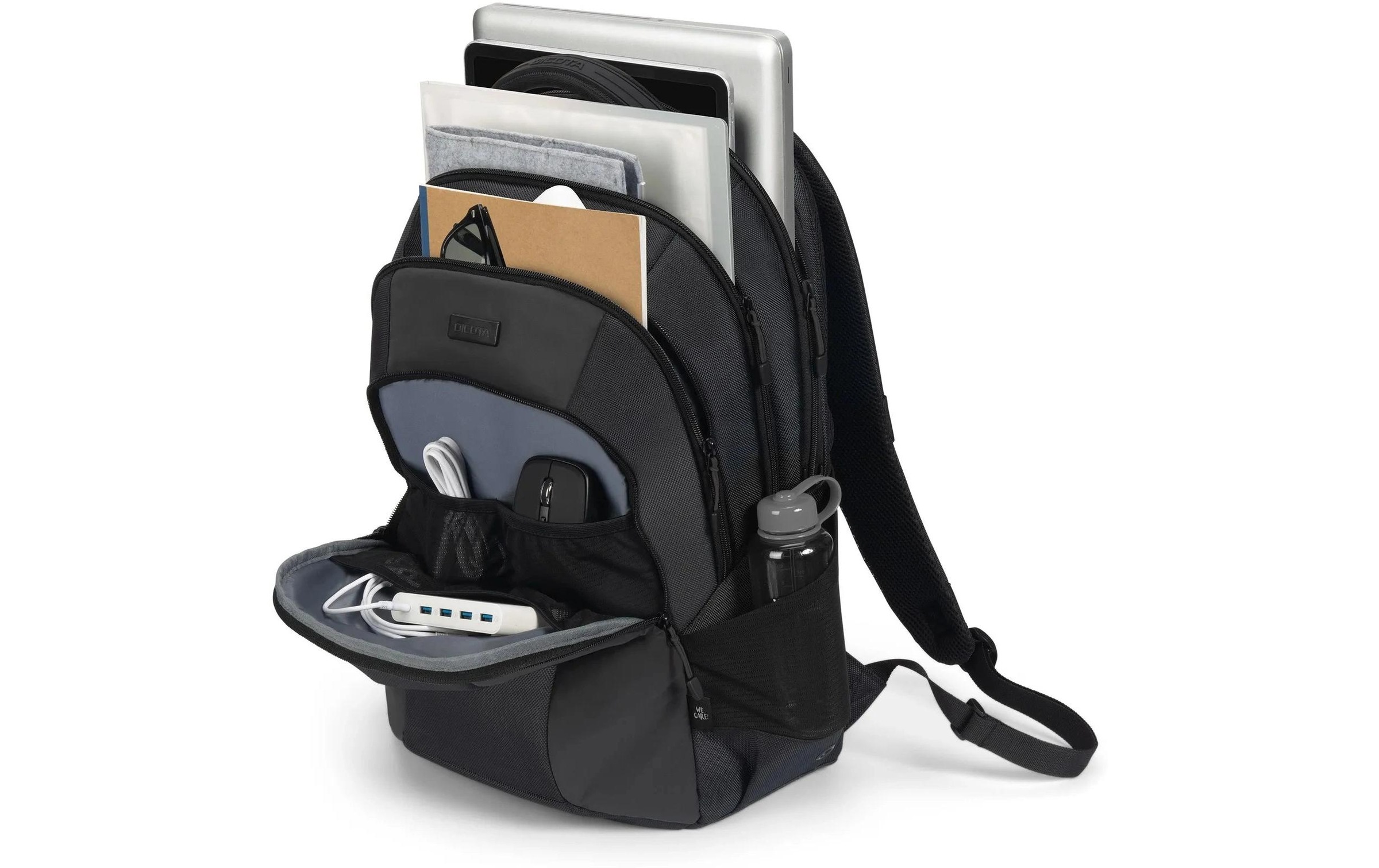 DICOTA Sac à dos pour ordinateur portable »Backpack SEEKER II 13-16 Black 16«