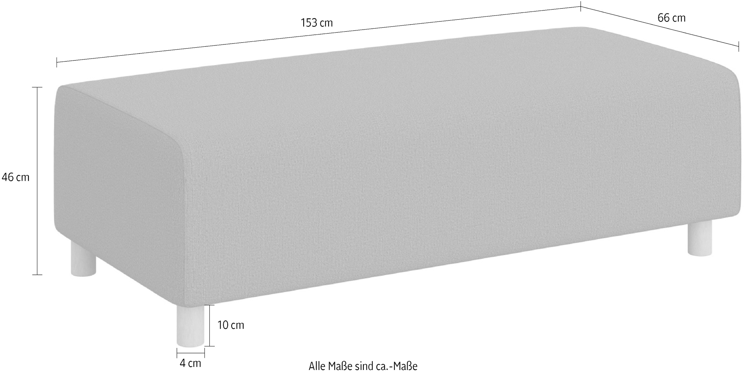 GOODproduct Tabouret rembourré »Suyala«