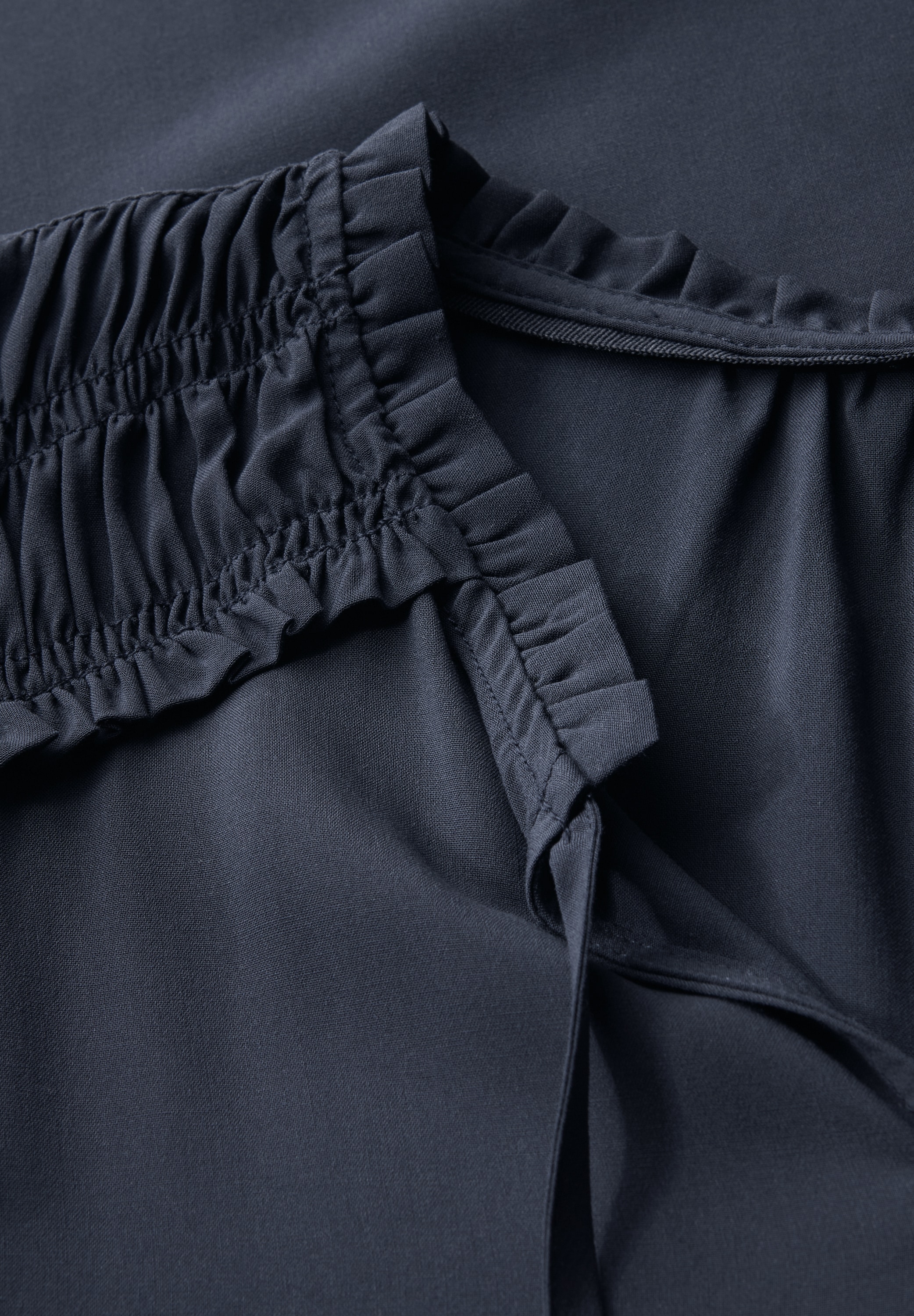 STREET ONE Top chemisier , mit Rüschendetails am Armansatz
