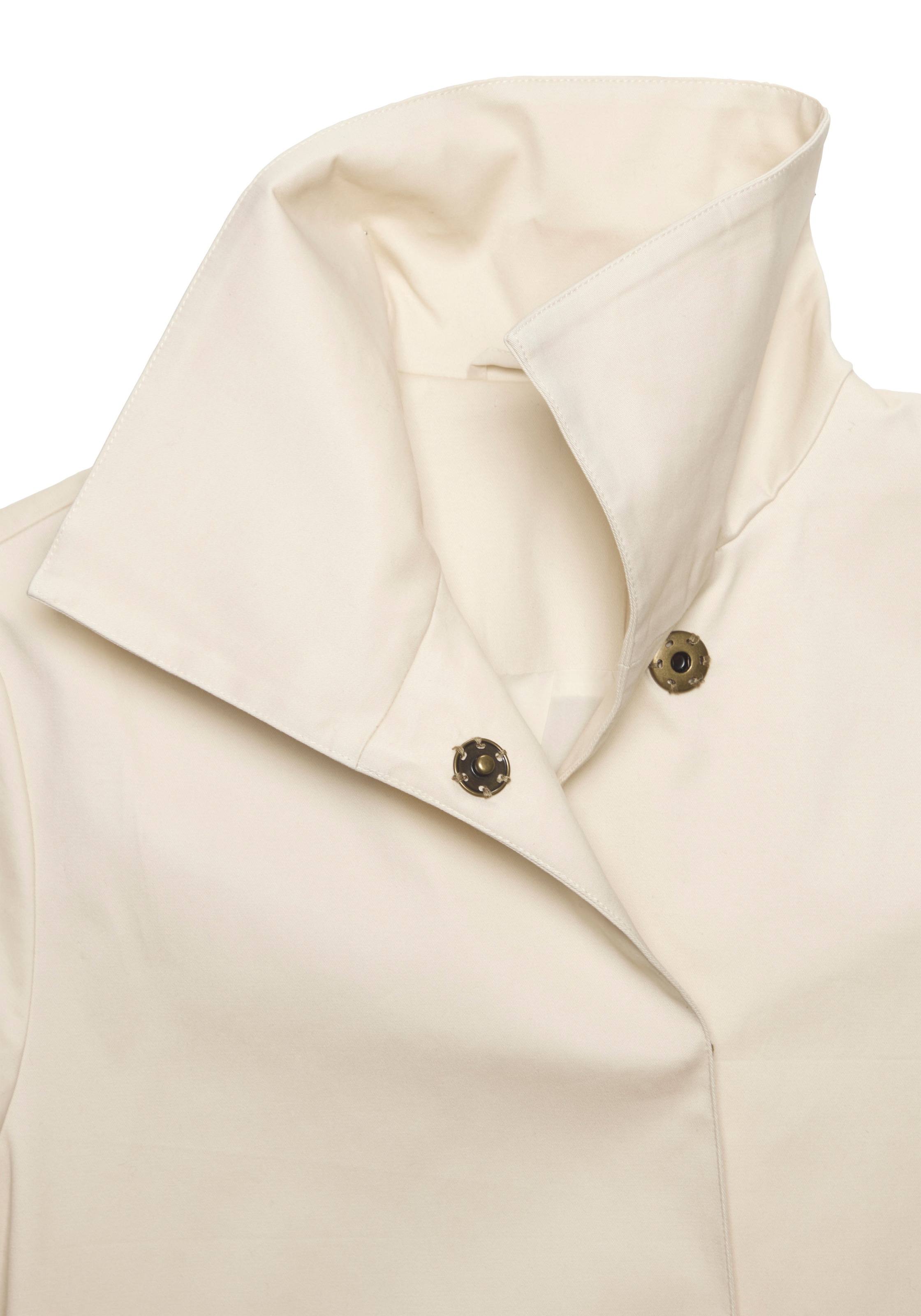 LASCANA Langjacke mit breitem Kragen