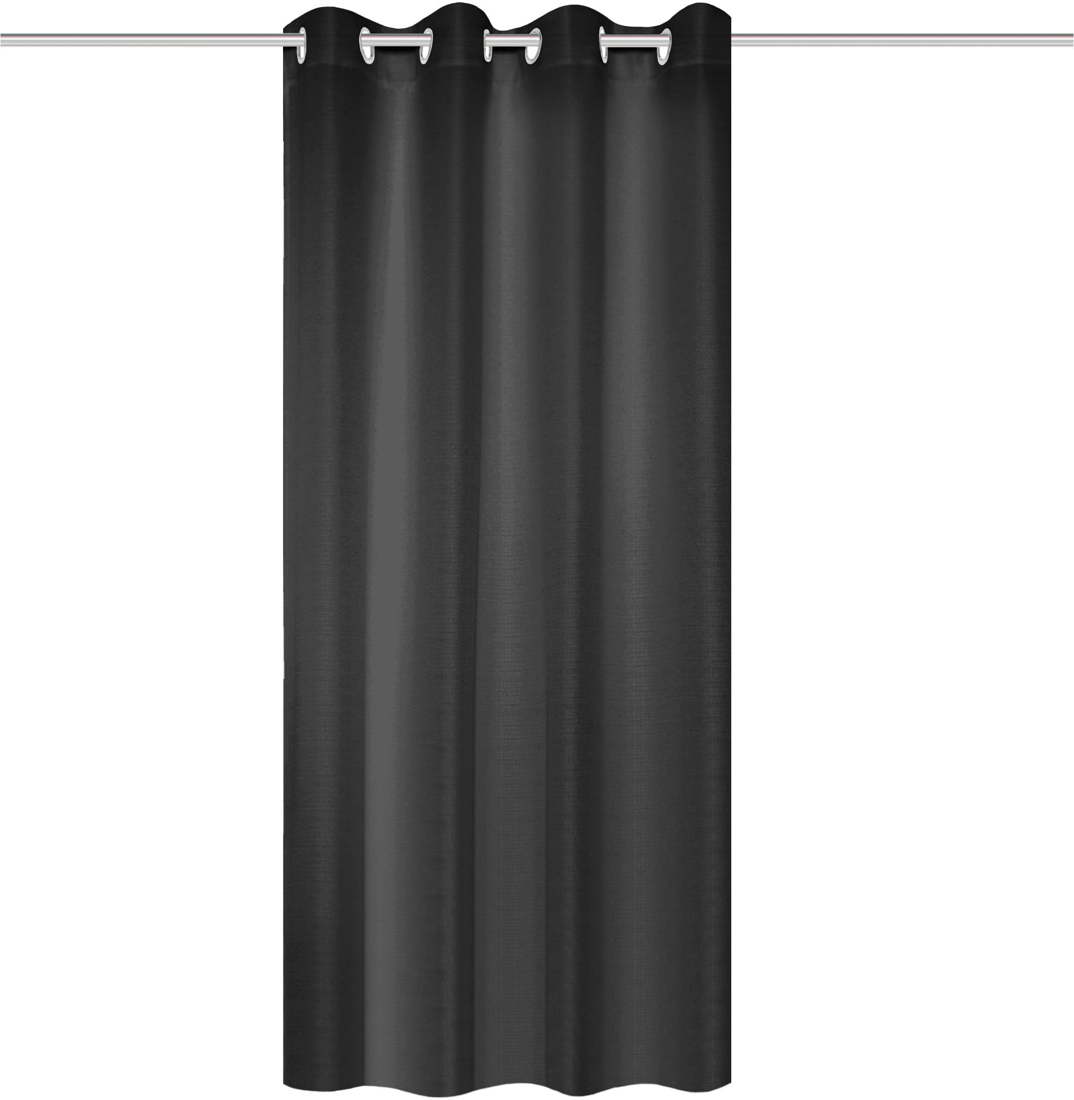 Home Basics Vorhang »BENOGA« Ösen 1 Stk. tlg. Ösenschal, Uni, Dekostruktur