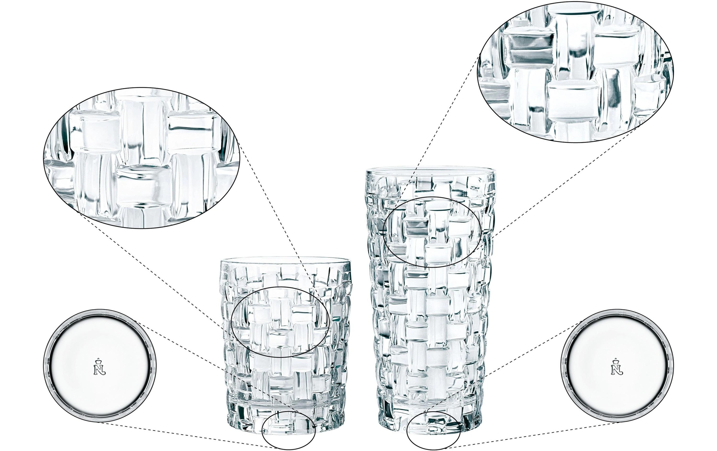 Nachtmann Verre à long drink »Bossa Nova« fabriqué en Allemagne, 12 pièces