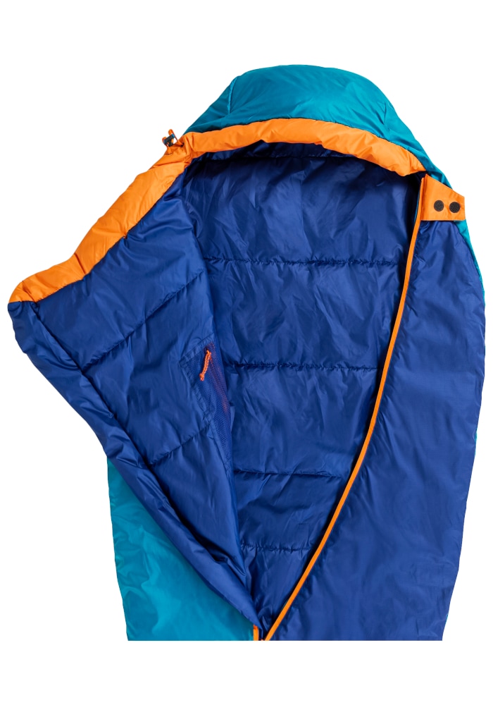 Jack Wolfskin Kinderschlafsack »GROW UP MOONRISE« Kinderschlafsack, warm, anpassbare Länge