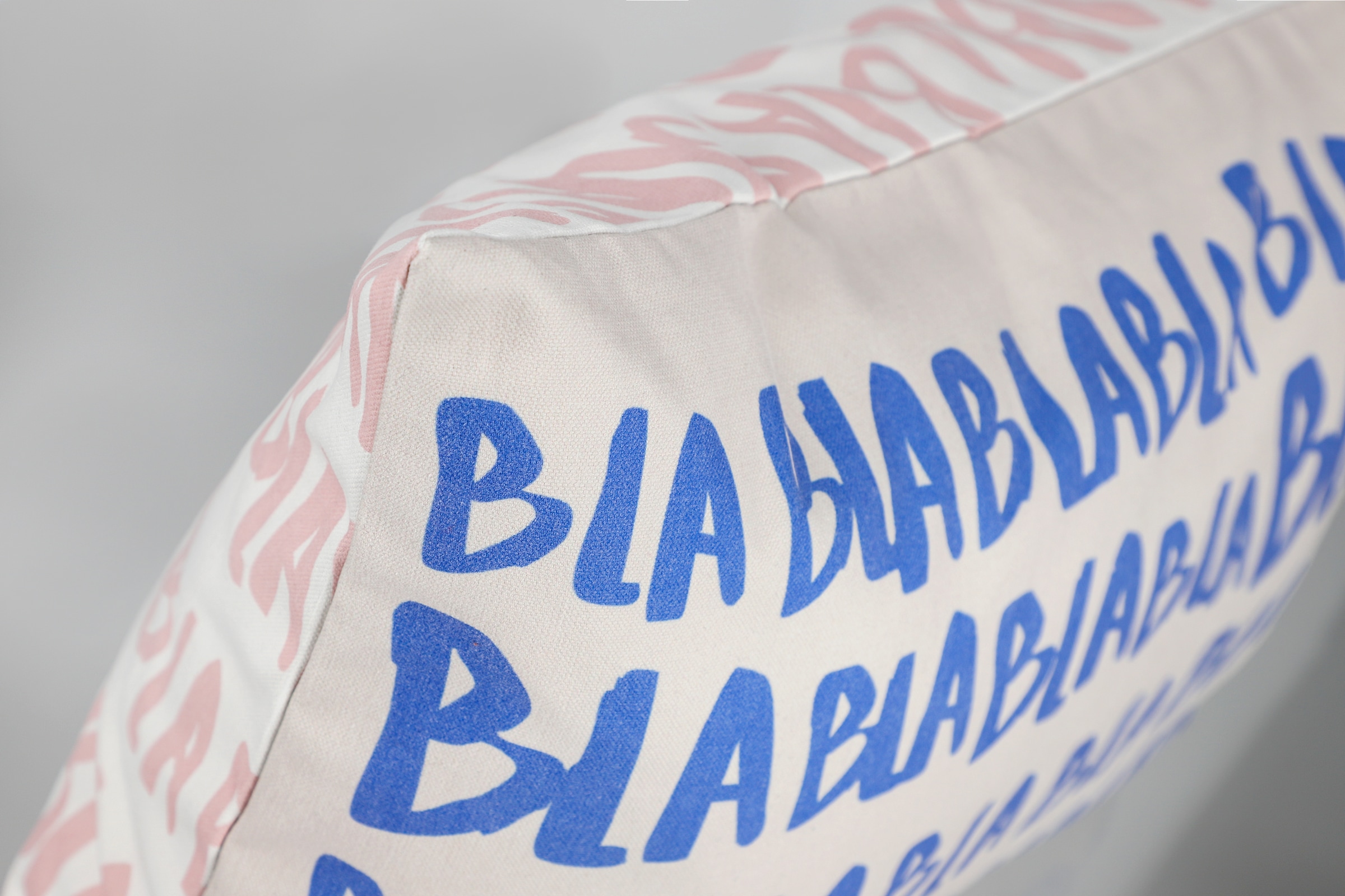 TOM TAILOR HOME Kissenbezug »Blabla« mit lustigem Schriftzug