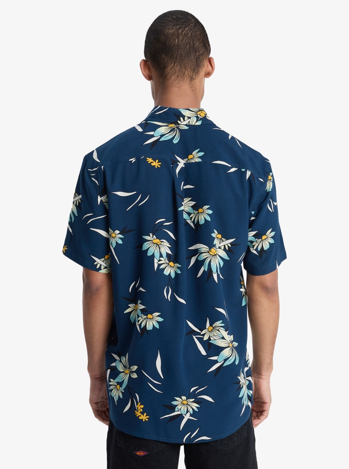 Quiksilver Chemise à manches courtes »COASTAL FLORAL SHORT SLEEVE« chemise à manches courtes pour mode sportive, mode estivale et mode plage, en viscose
