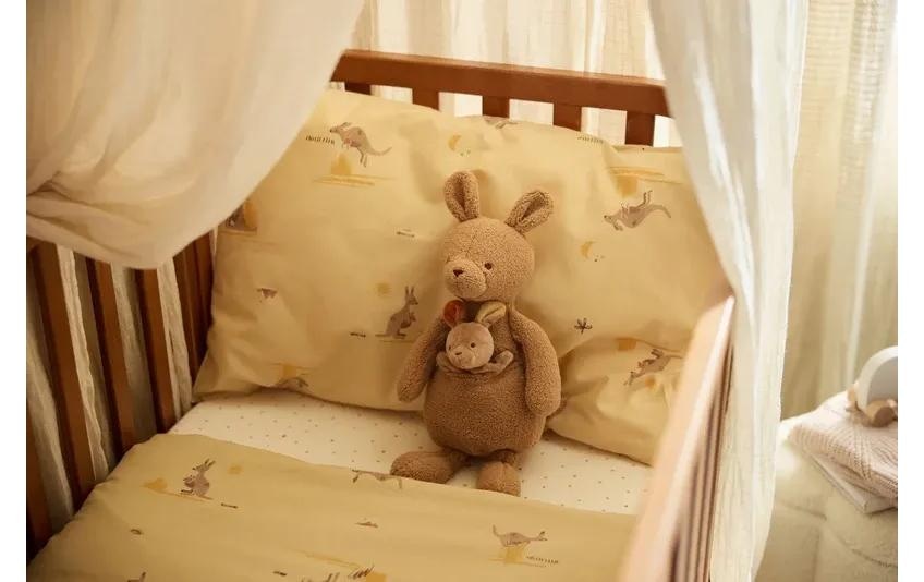 Jollein Kinderbettwäsche »Kangaroots 120 x 150 cm«