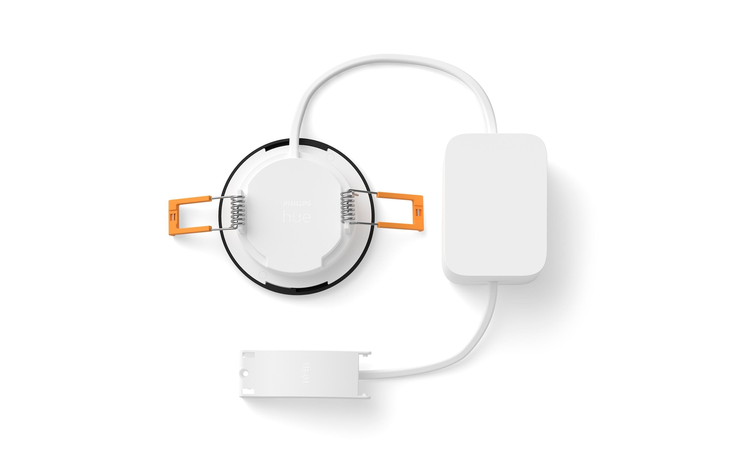 Philips Hue Plafonnier »Philips Hue Deckenleuchte WCA Slim Recessed Light S « RVB | blanc chaud - blanc froid