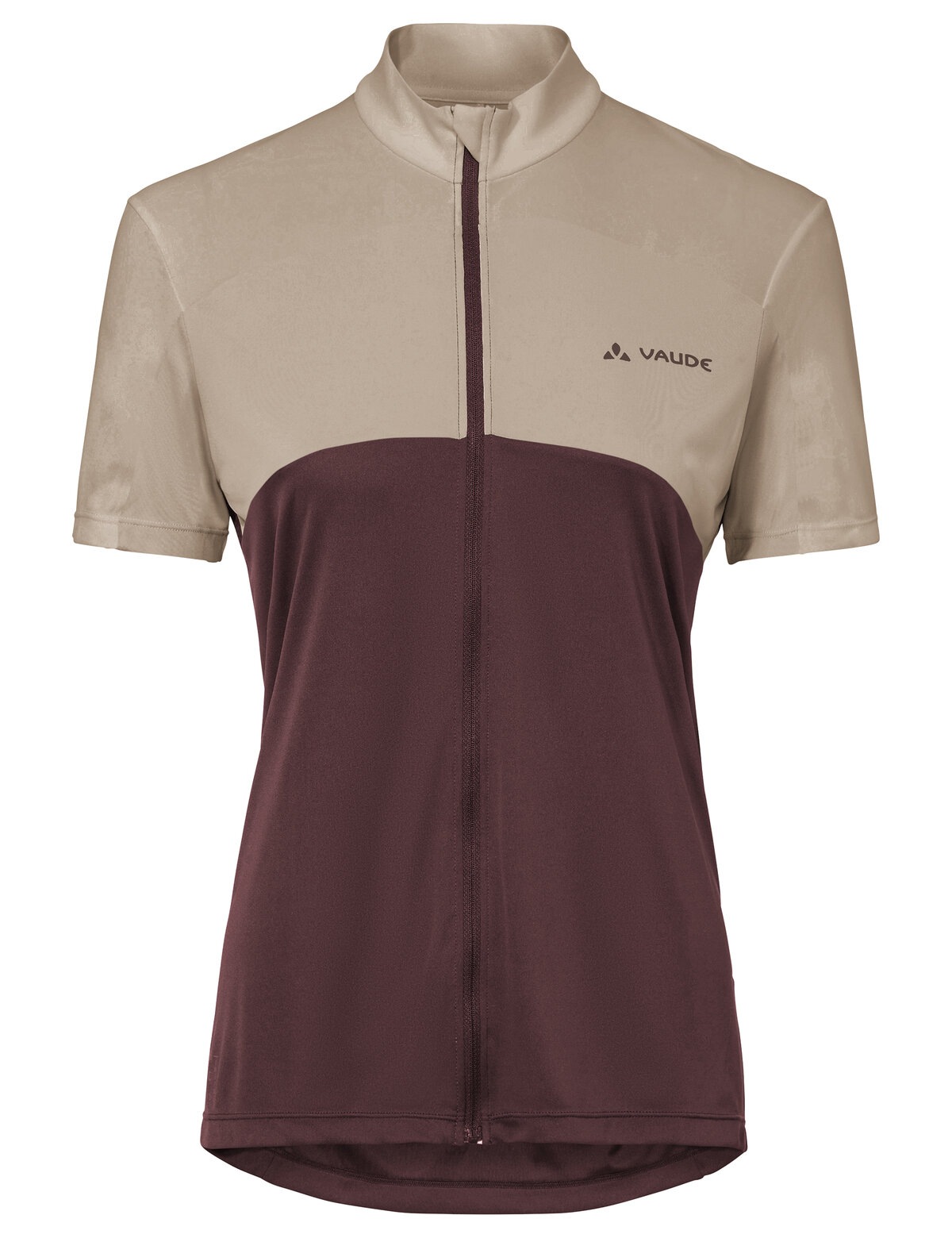 VAUDE Maillot de cyclisme »WOMEN'S MATERA FZ TRICOT« für Radsport, mit zwei Rückentaschen, mit Stehkragen, atmungsaktiv
