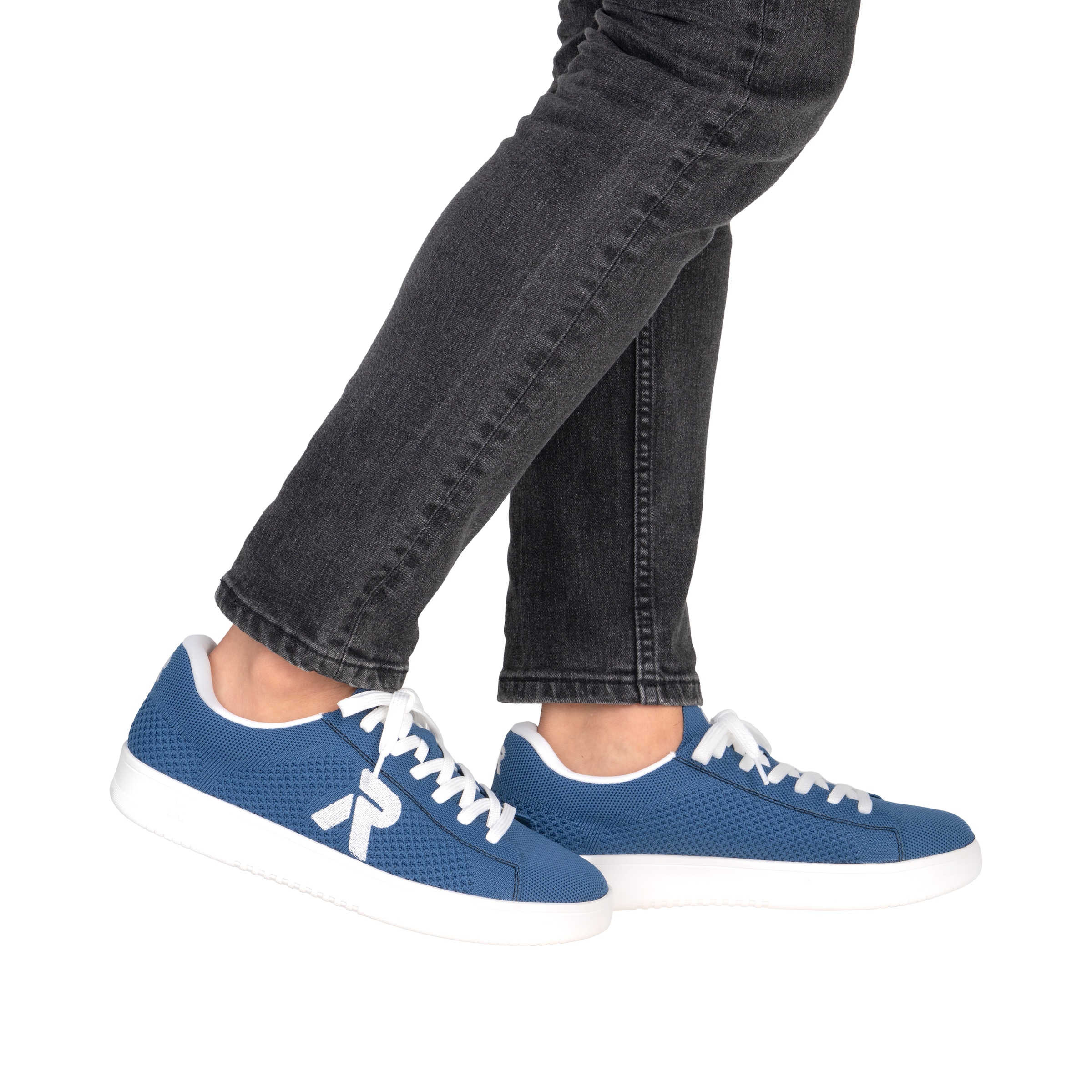 RIEKER Sport Baskets slip-on »Swing2GO«  chaussure à enfiler, sneaker décontracté avec laçage appliqué