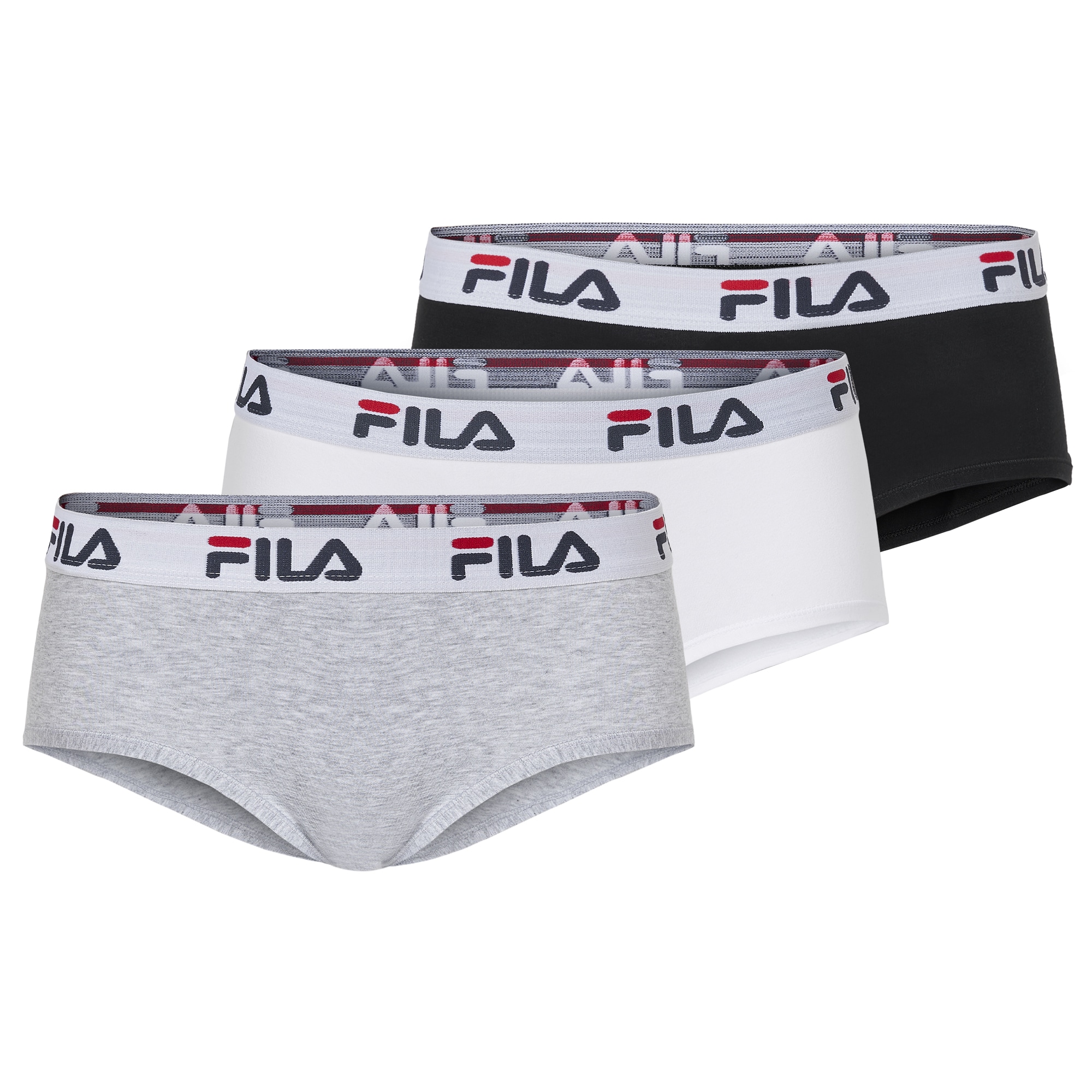 Fila Pantalon rétro »WOMAN CULOTTE« 3er Pack,  elastischer Logobund