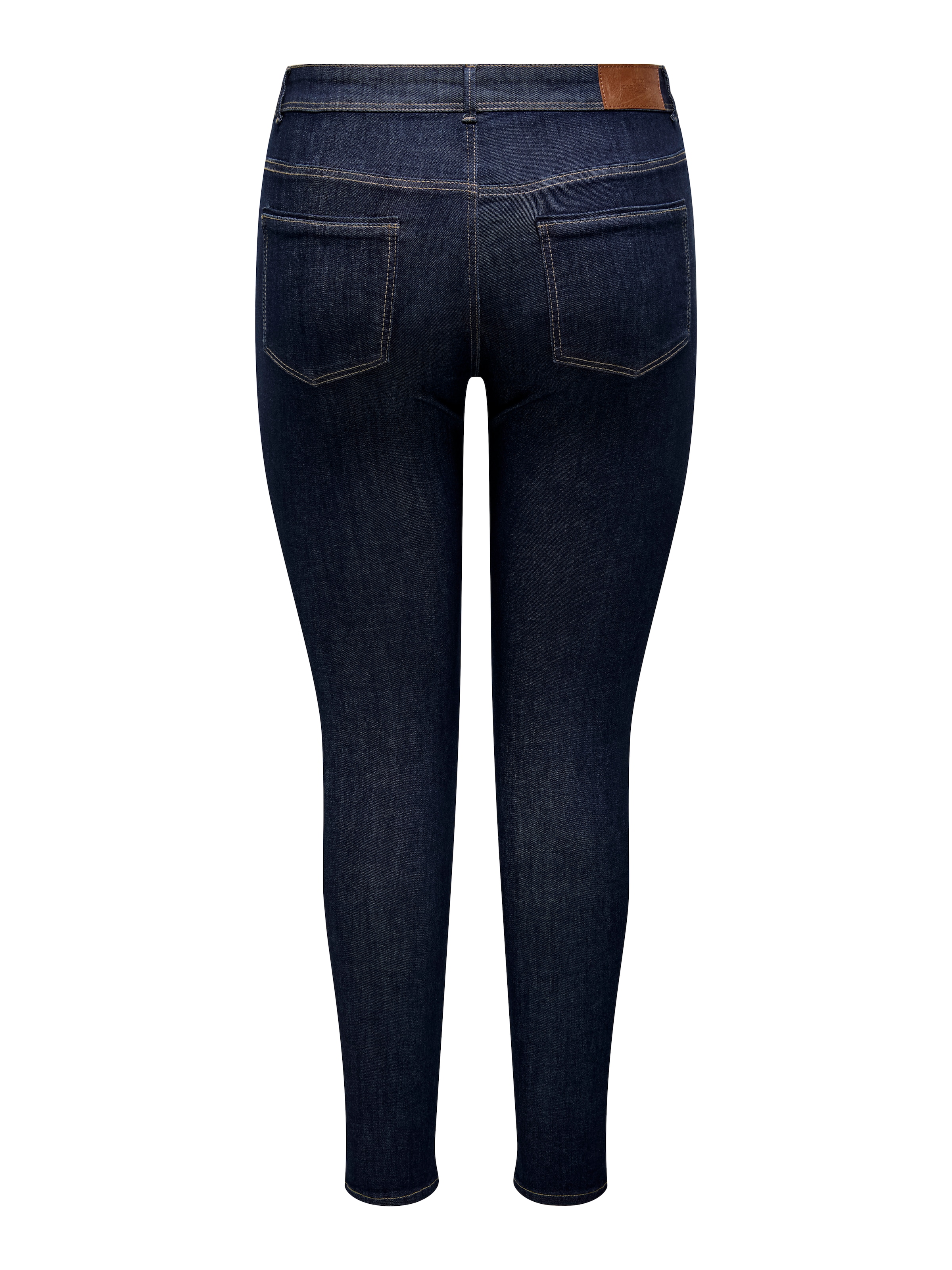 ONLY CARMAKOMA Jeans skinny »CARSALLY REG SK RINSE DNM PIM NOOS« Mélange de matériaux, coupe skinny, taille régulière