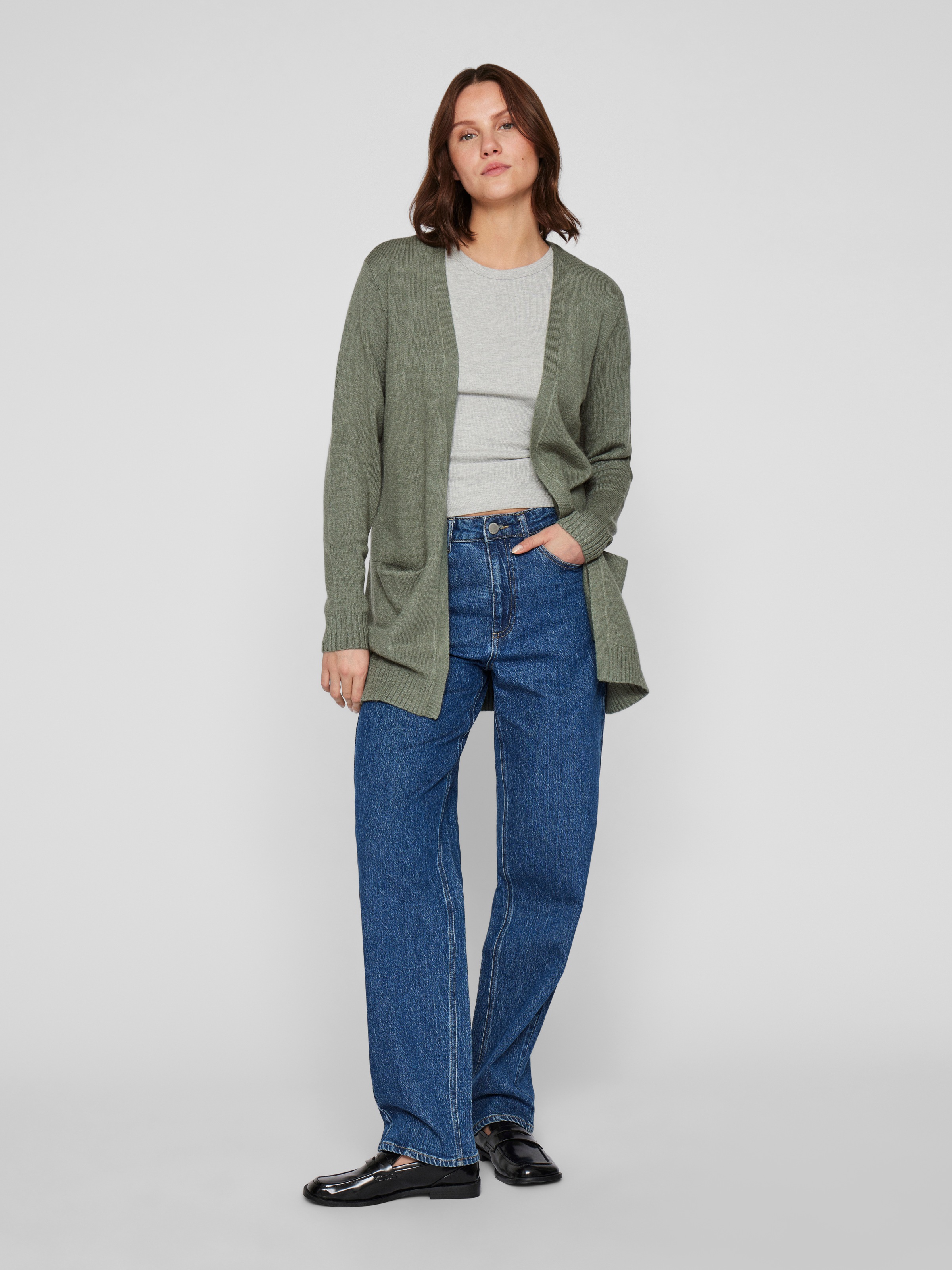 Vila Veste en tricot »VIRIL OPEN L/S KNIT CARDIGAN - NOOS«