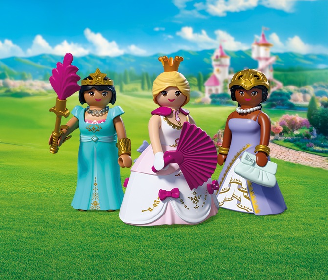 Playmobil® Jeu de construction »Drei Prinzessinnen (72055), Princess« Made in Europe