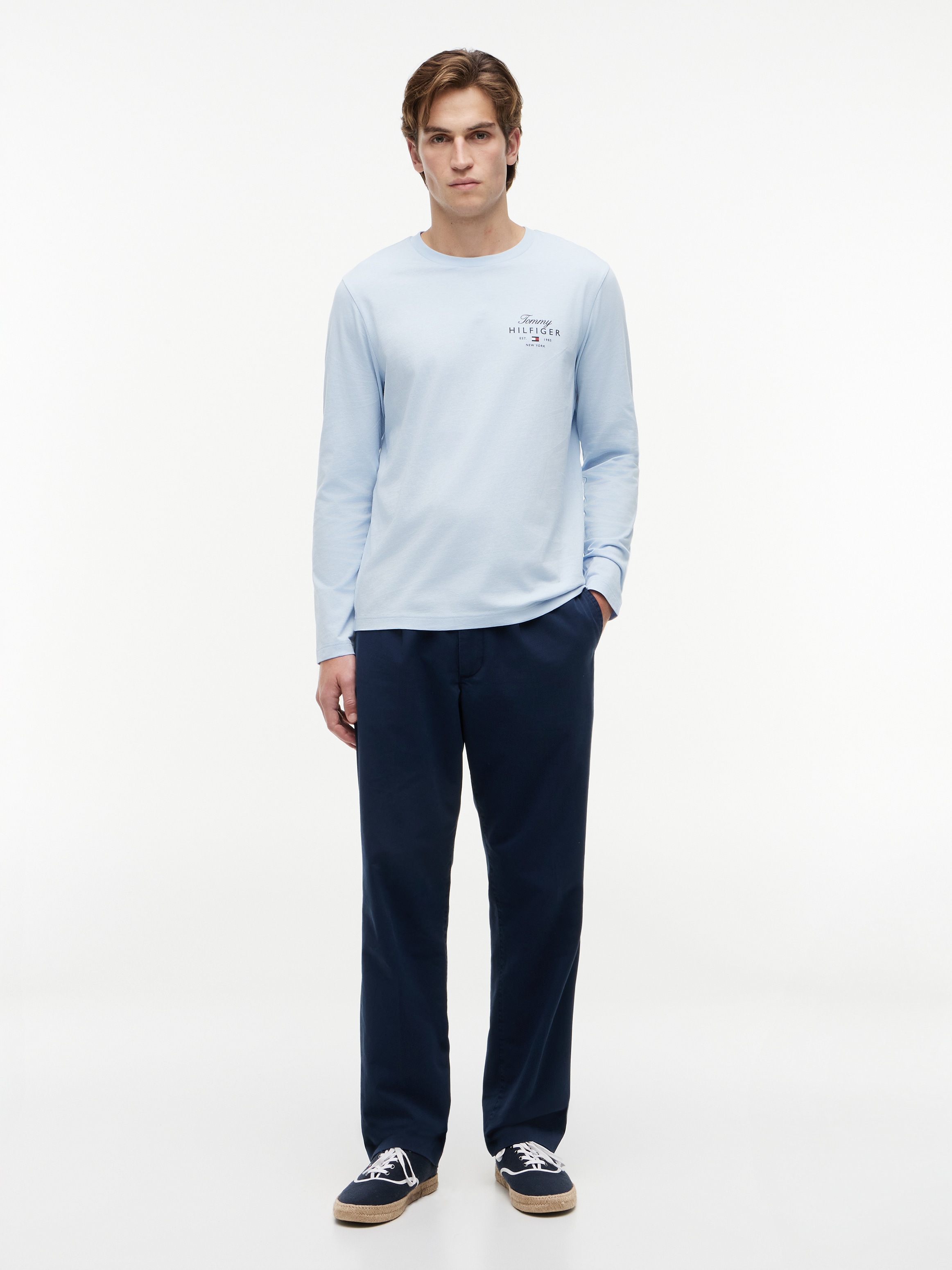 Tommy Hilfiger T-shirt à manches longues »SCRIPT STACK LS REGULAR TEE«