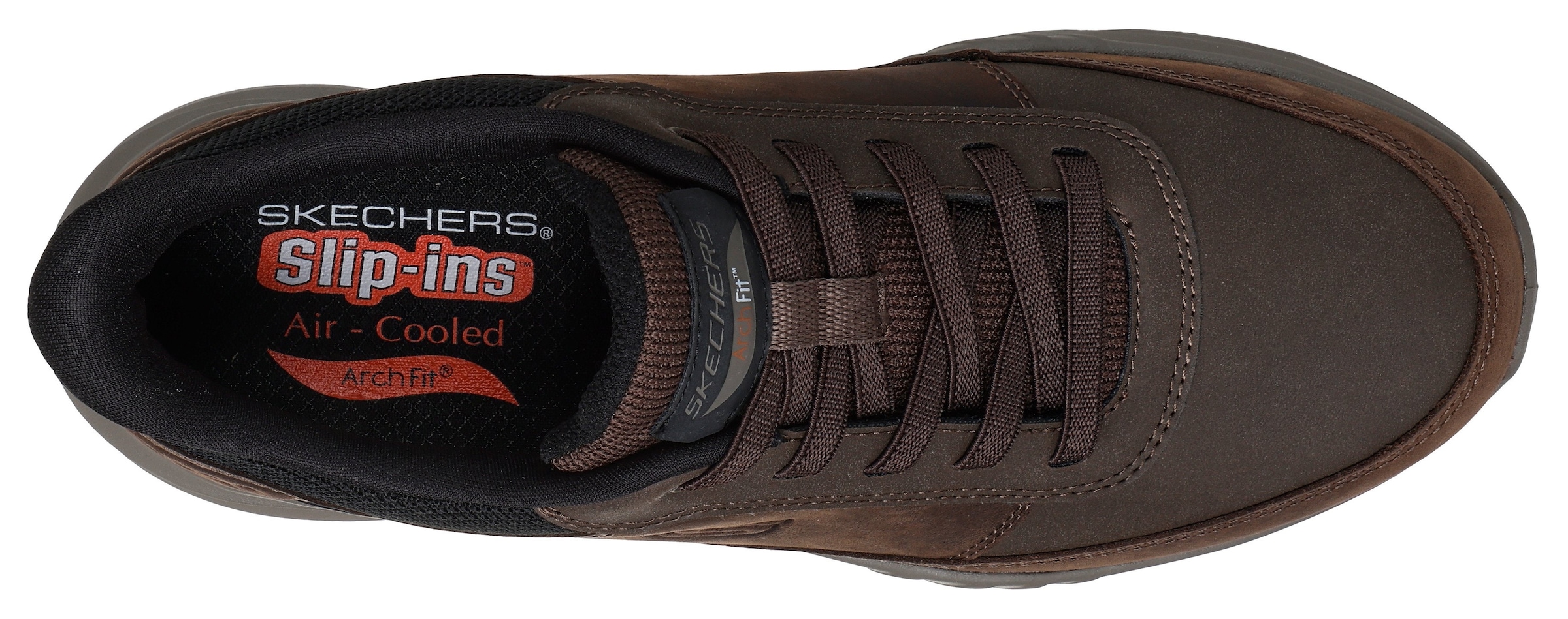 Skechers Baskets slip-on »ARCH FIT ORVAN«  chaussure à lacets, chaussure d'entraînement avec Glide Step