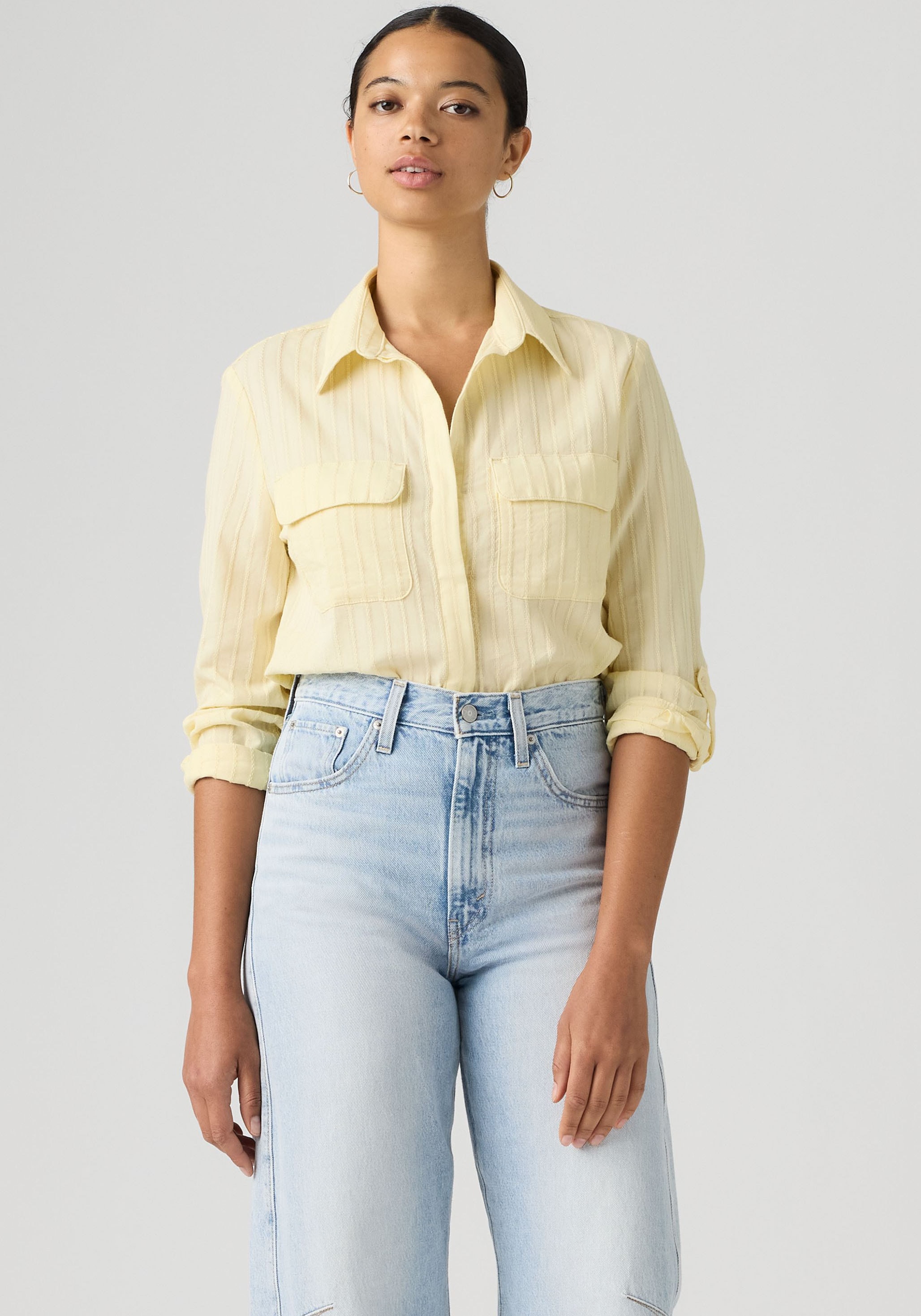 Levi's® Blouse chemise manches retroussables avec patte