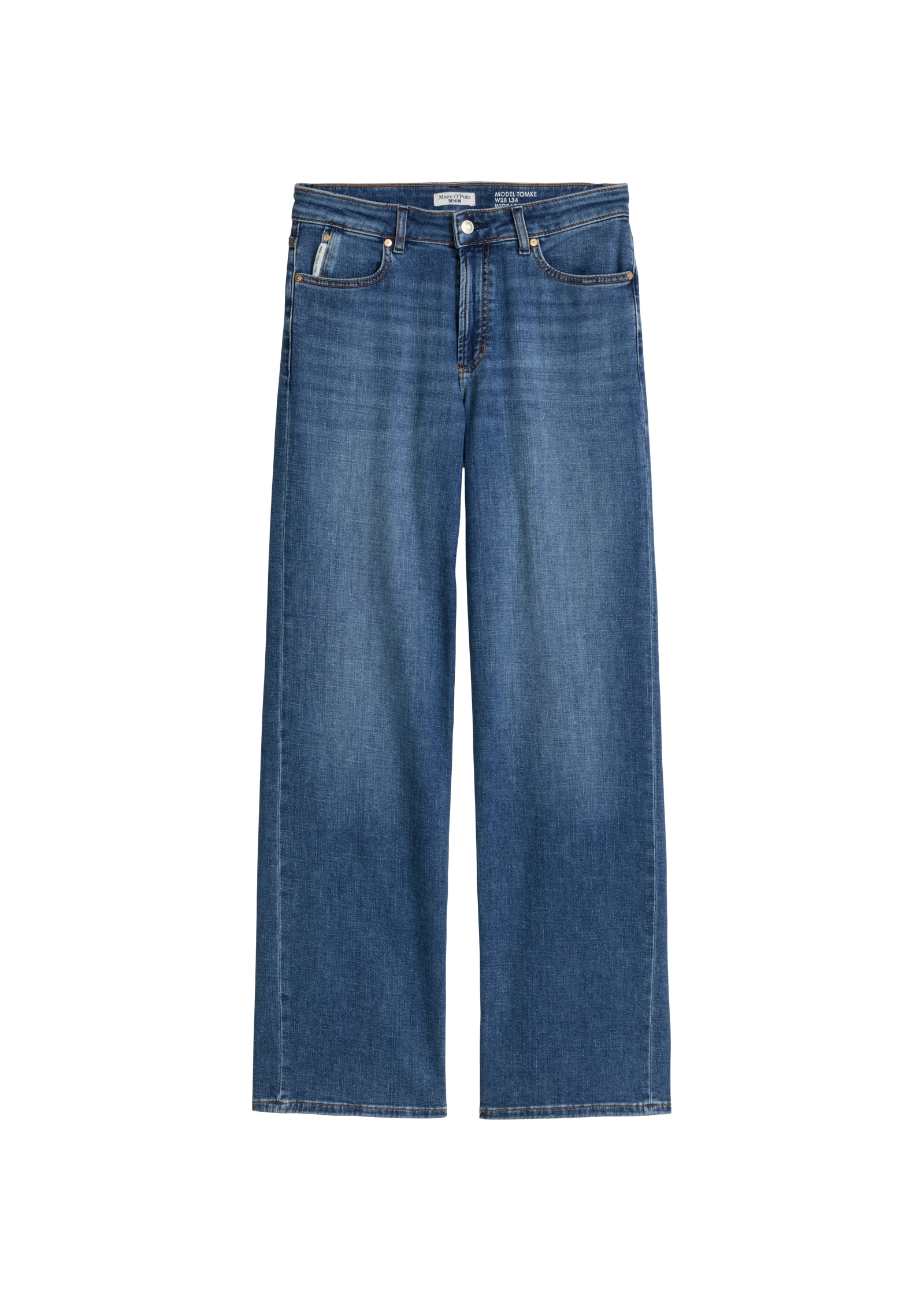 Marc O'Polo DENIM Jeans large Model Tomke wide aus weichem Organic-Cotton-Stretch