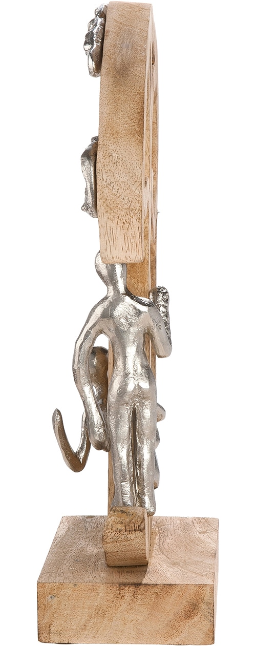 GILDE Skulptur »Skulptur rund Couple under a tree« Paar Romantik Geborgenheit Natur Idylle Zweisamkeit