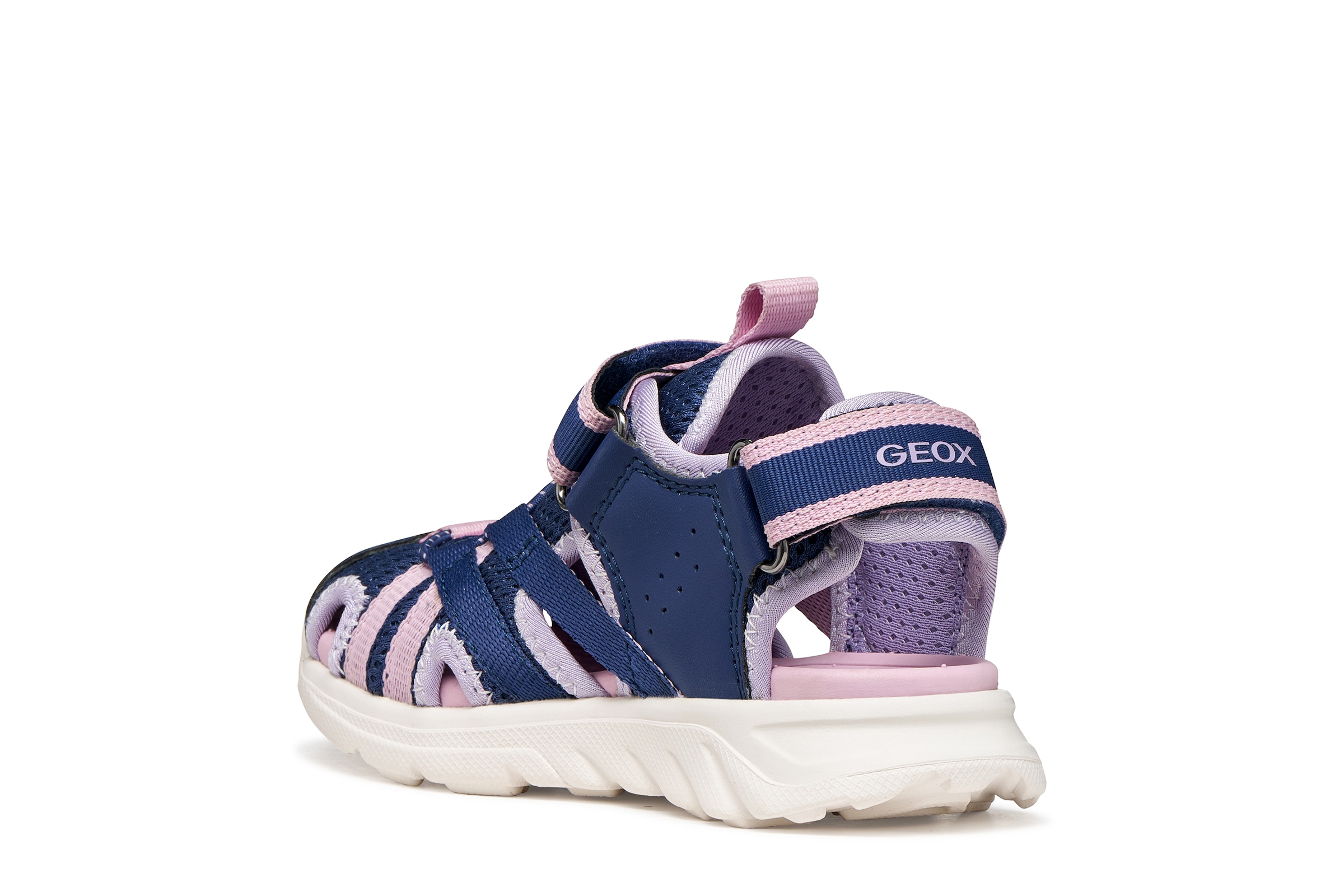 Geox Sandale »J SANDAL AIRADYUM GI«  avec fermeture scratch et bride talonnière, gabarit de taille à télécharger