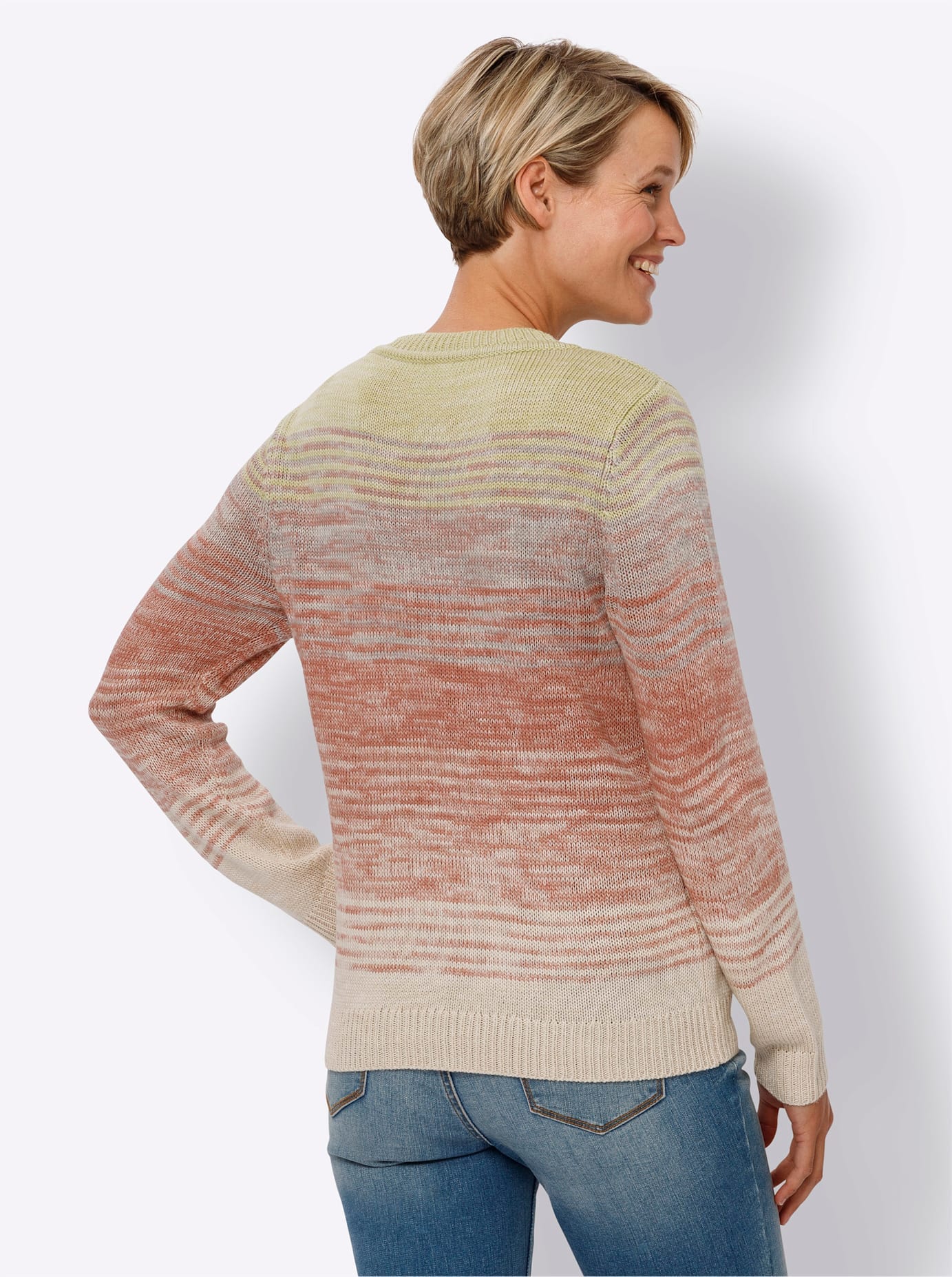 Classic Basics Pull en tricot »Langarm-Pullover«
