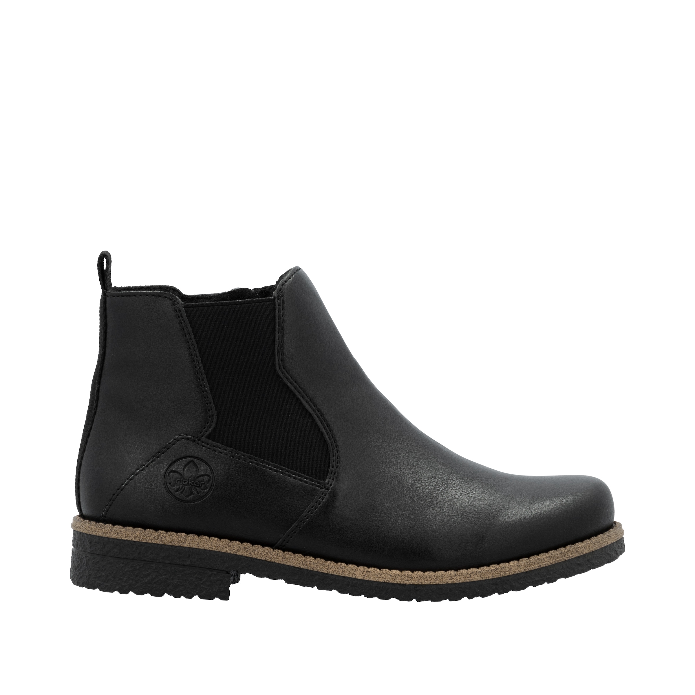 Rieker Bottines chelsea  Stiefelette, Schlupfboots, Stretcheinsatz, mit Innenreissverschluss