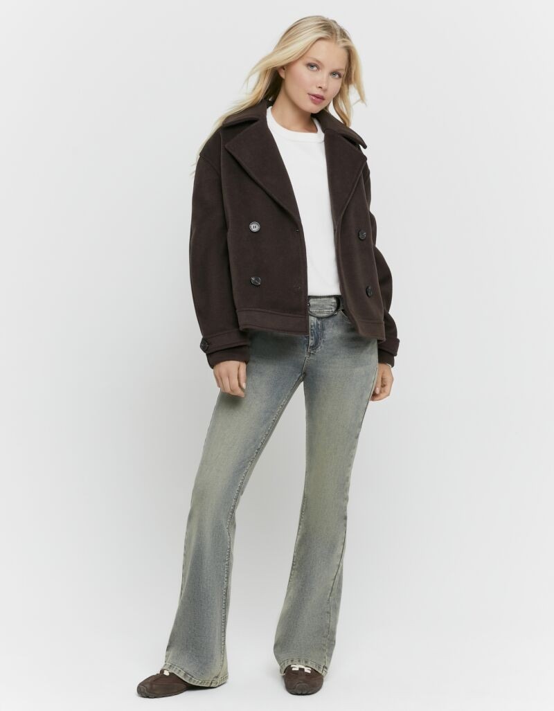 Tally Weijl Kurzjacke »SCOPEVAVIANA« doppelreihig im oversized Fit mit breitem Revers