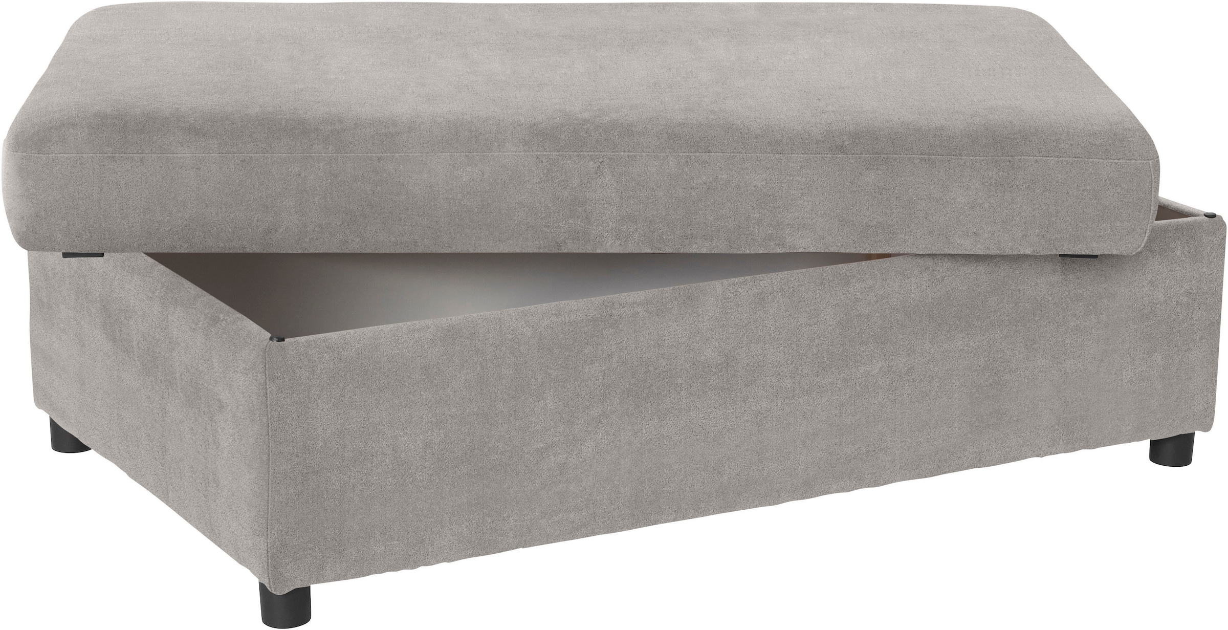 exxpo - sofa fashion Tabouret »Kyoto Bankhocker mit Staufach unter der Sitzfläche«