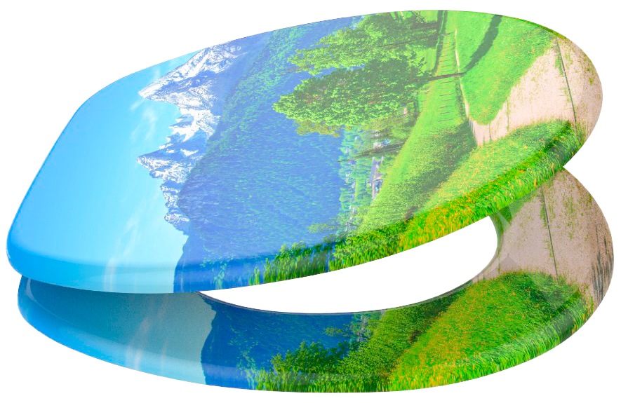 Sanilo WC-Sitz »Alpen« mit Absenkautomatik